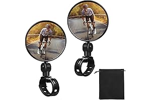 360° Rotatable Handlebar Mirror for Adults' E-scooters or Bikes