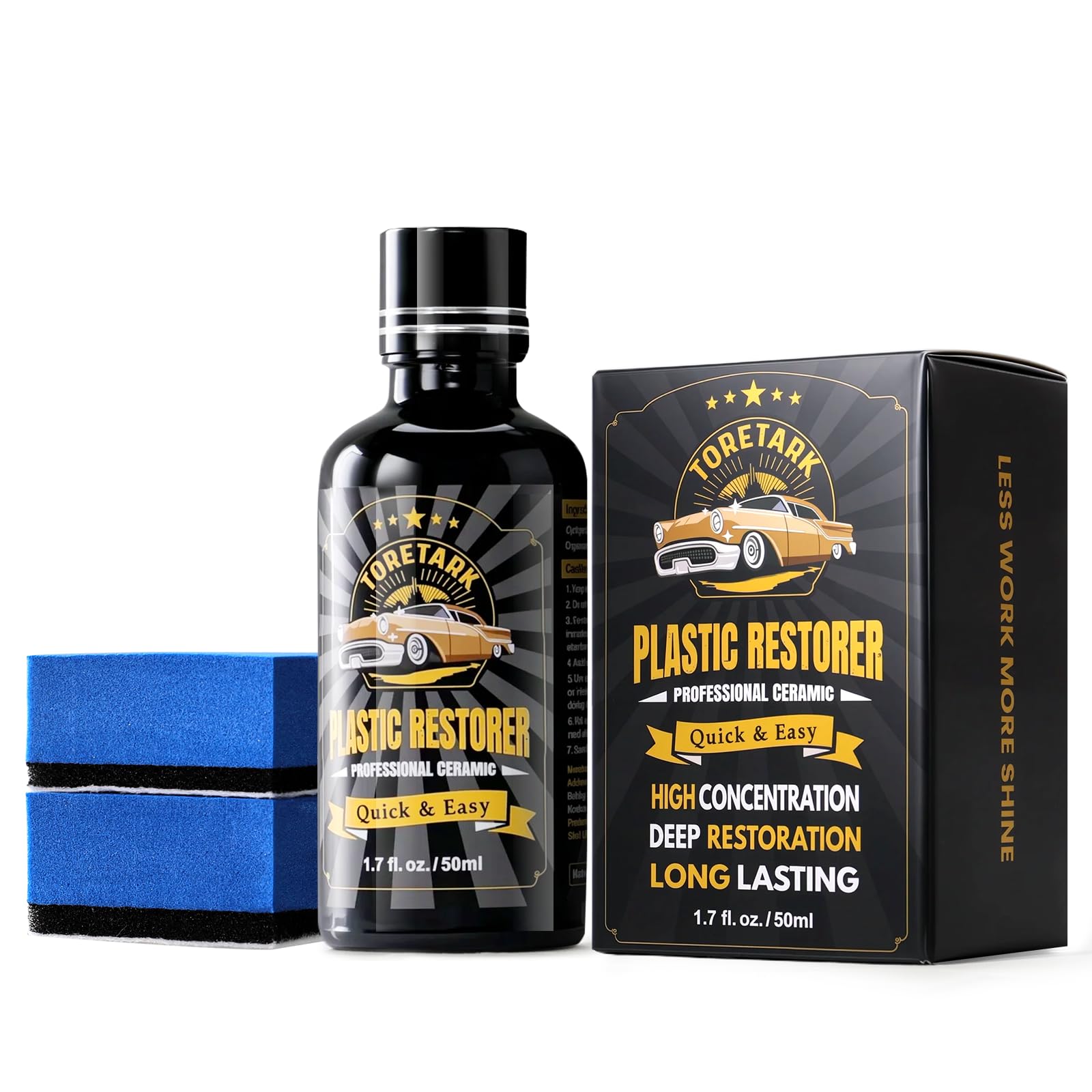 toretark Plastic Restorer for Cars