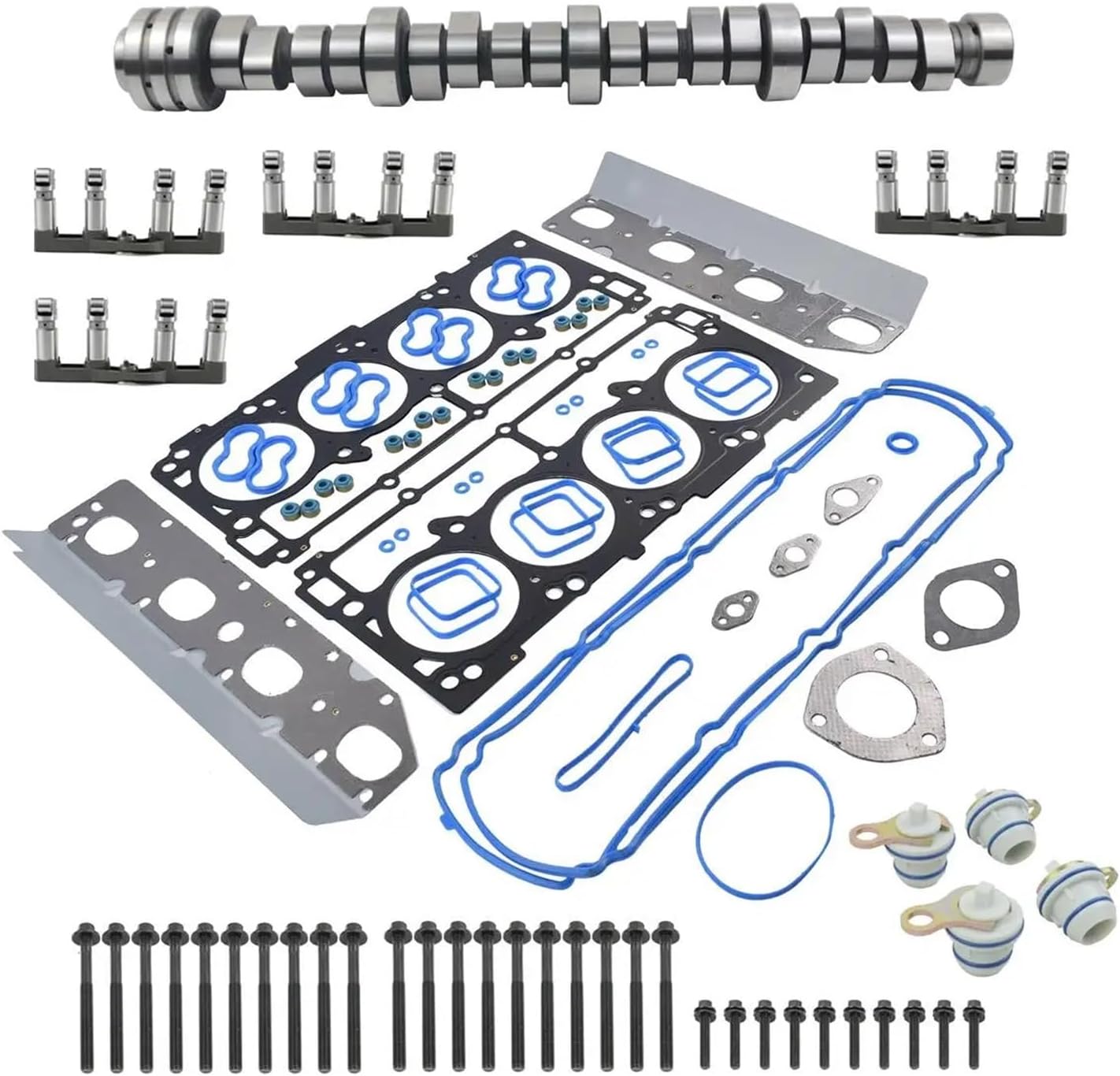 AP01 Non-MDS Lifters Camshaft Gaskets Bolts Kit Compatible With Dodge Ram 1500 09-15 5.7L Hemi 53021720AB 53021720AD 53021720AE 53021720BB