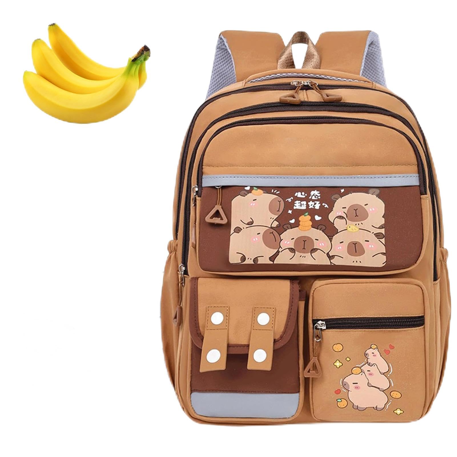 Sac d'école de dessin animé imperméable contre les affaires perdues - 8