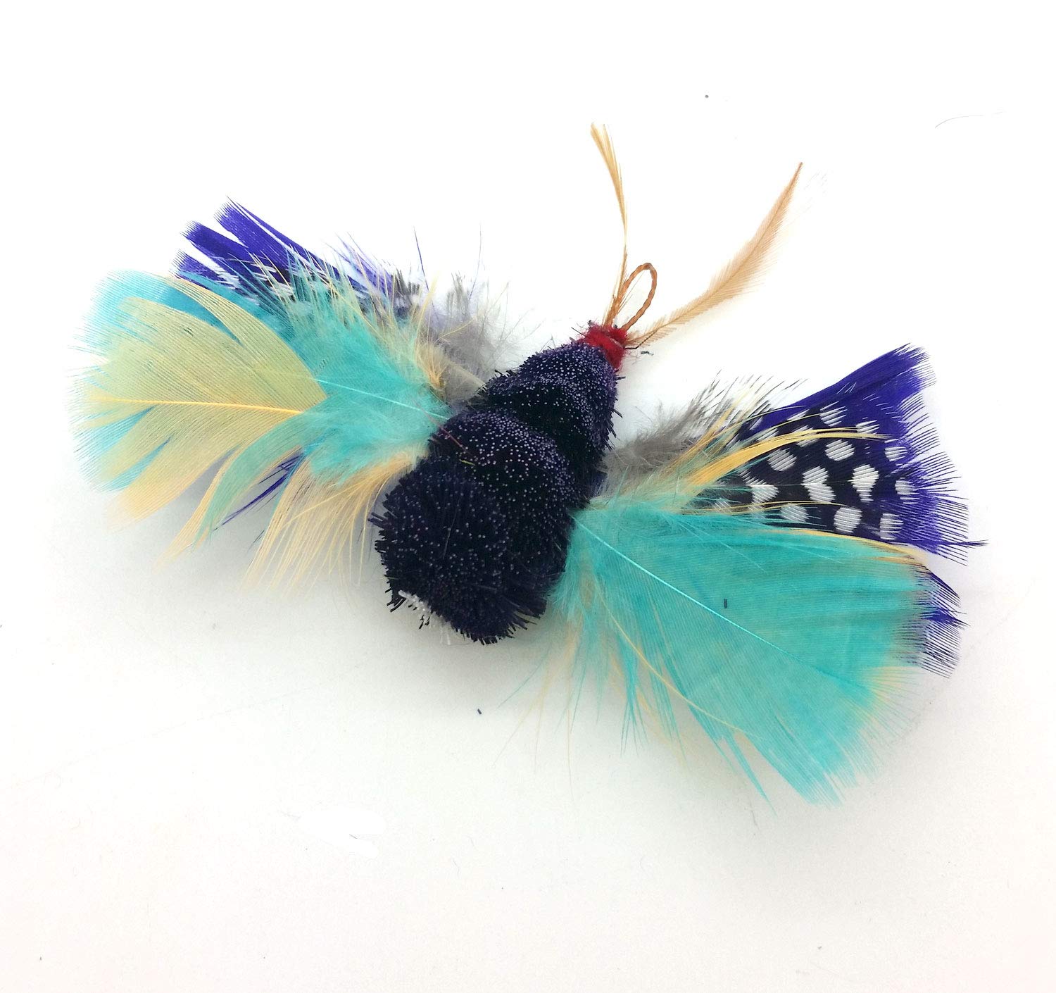 Cat Toy Teaser Wand Refill - Butterfly Katfly Teaser Black Teaser Attachment