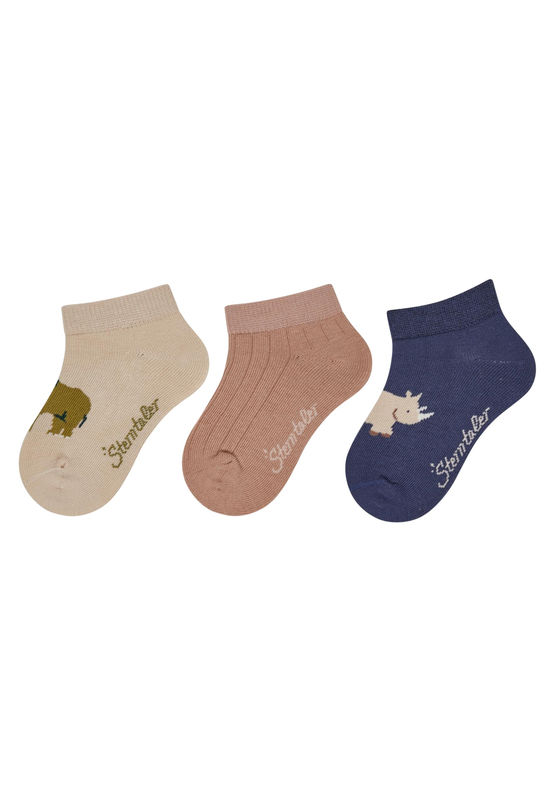 Sterntaler Jungen Sneaker Socken 3er Elefant Sneaker Socken 3er Elefant