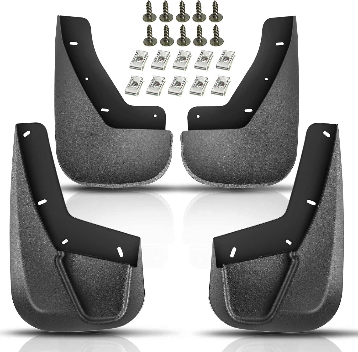 YHTAUTO Set of 4 Mud Flaps Splash Guards Accessories