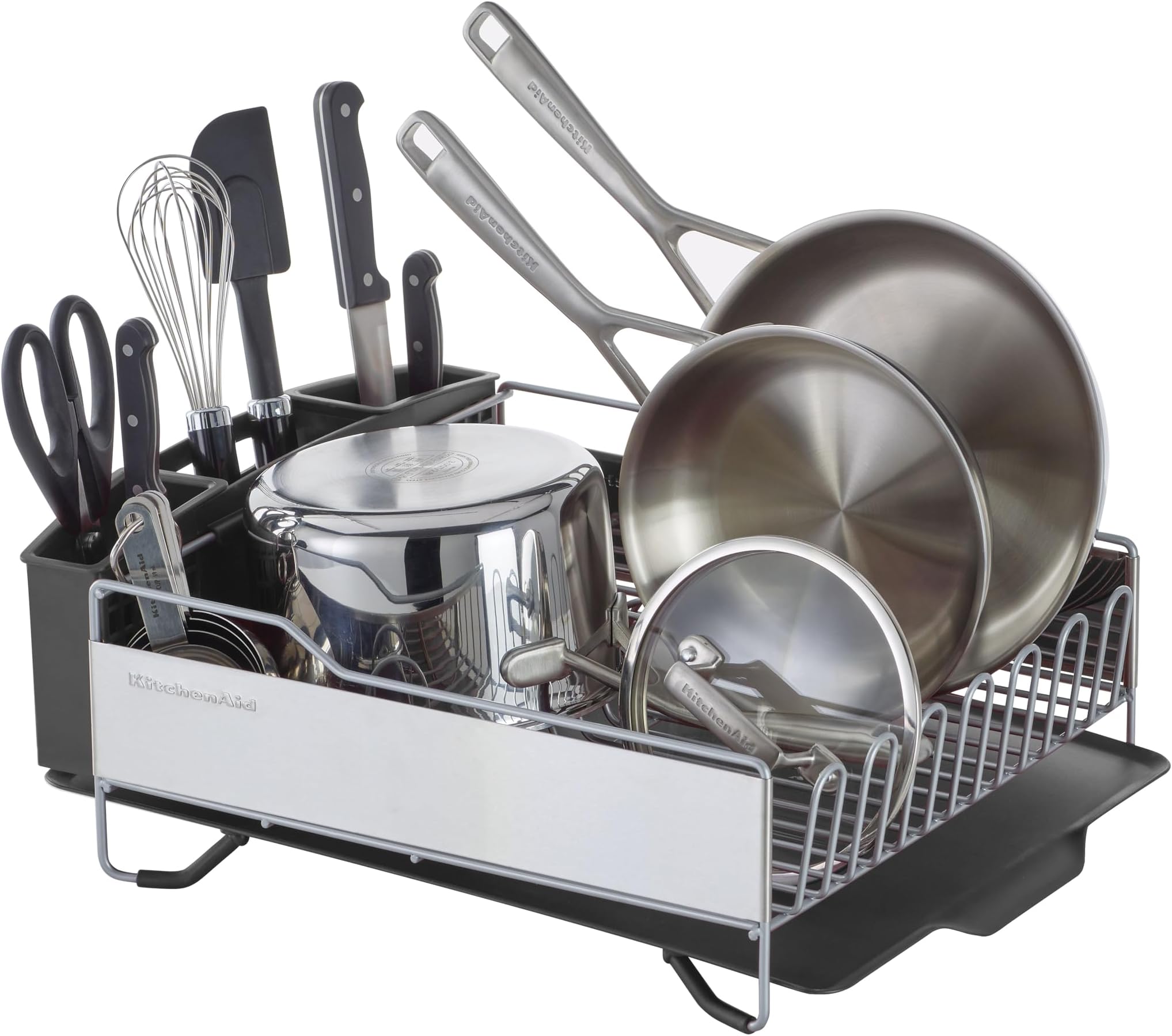 Kitchenaid KNS896BXGRA Large Dish Rack Full Size, Stainless Steel