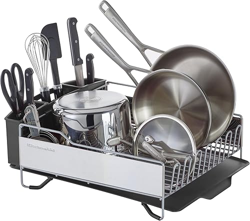Simplehuman Fold-N-Dry Compact Dish Rack
