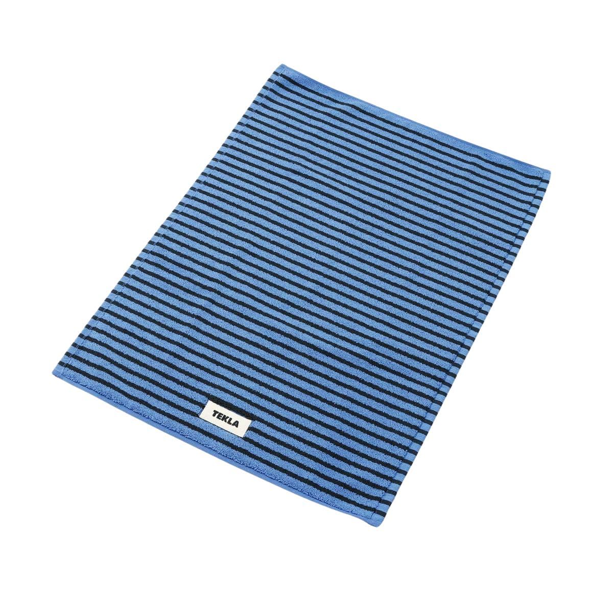 Amazon | [テクラ]バスマット 70X50cm BATH MATS (BLUE&BLACK(ブラック