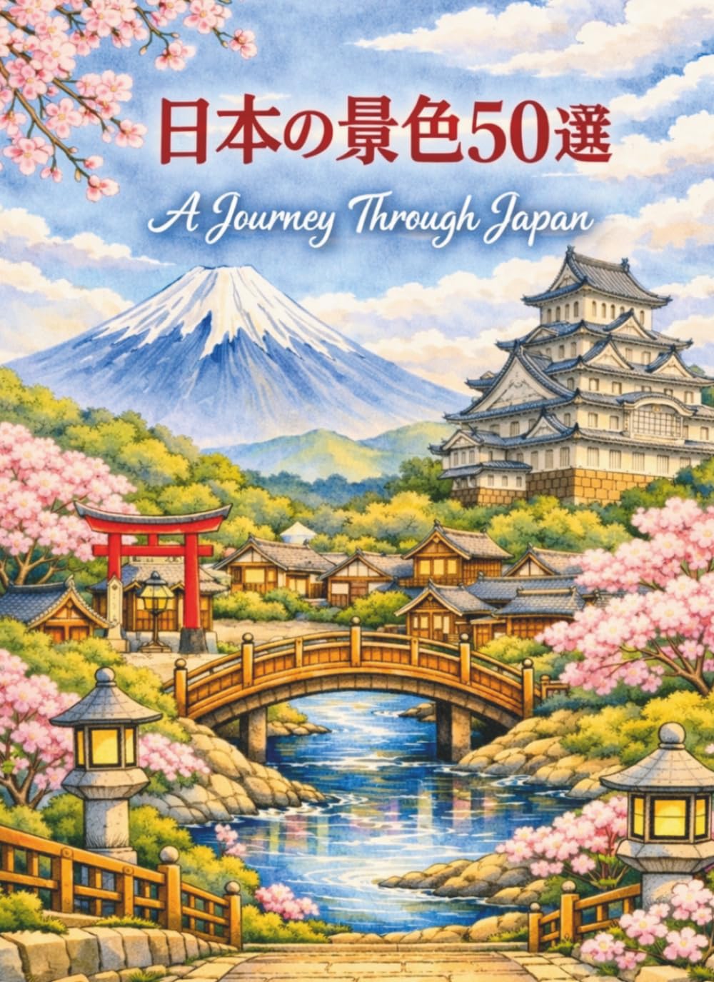 A Journey Through Japan: ア ジャーニー スルー ジャパン (日本の景色を巡る旅行)