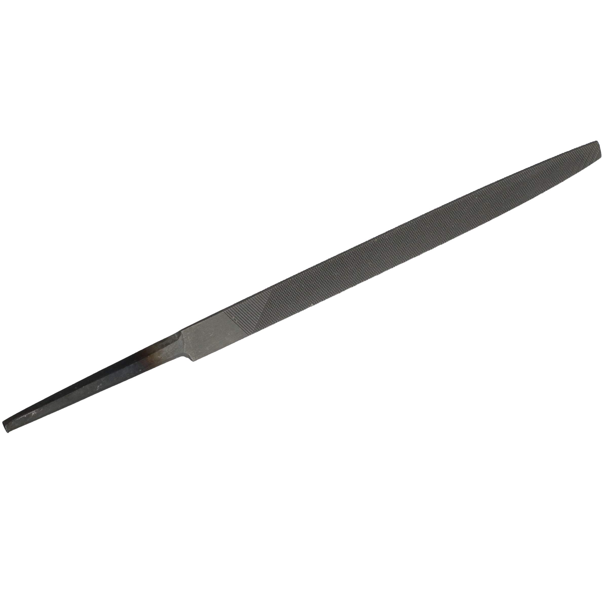 Drill America 12" Three Square Smooth File, DIC Series