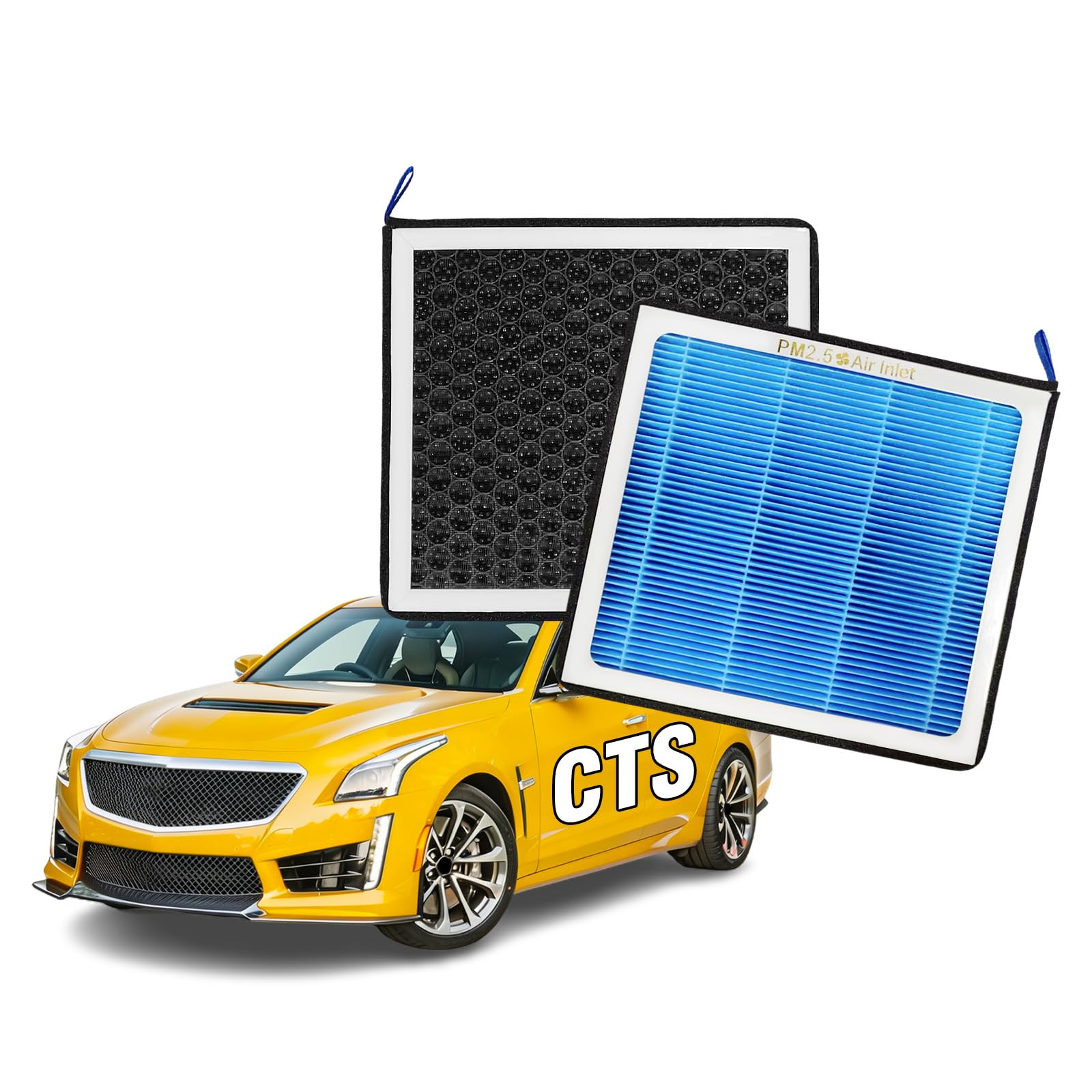 MASHA Cabin Air Filter for Cadillac CTS 2014-2019 OEM Filter Accessories
