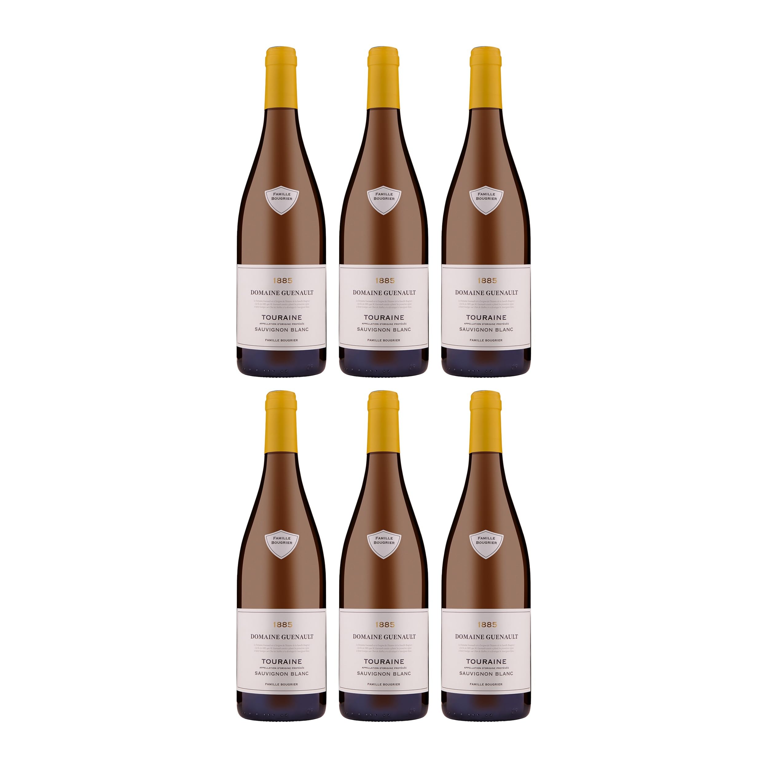 Domaine Guenault Touraine Sauvignon Blanc AOP Weisswein Weiss trocken Frankreich inkl. FeinWert E-Book (6 x 0.75 l)