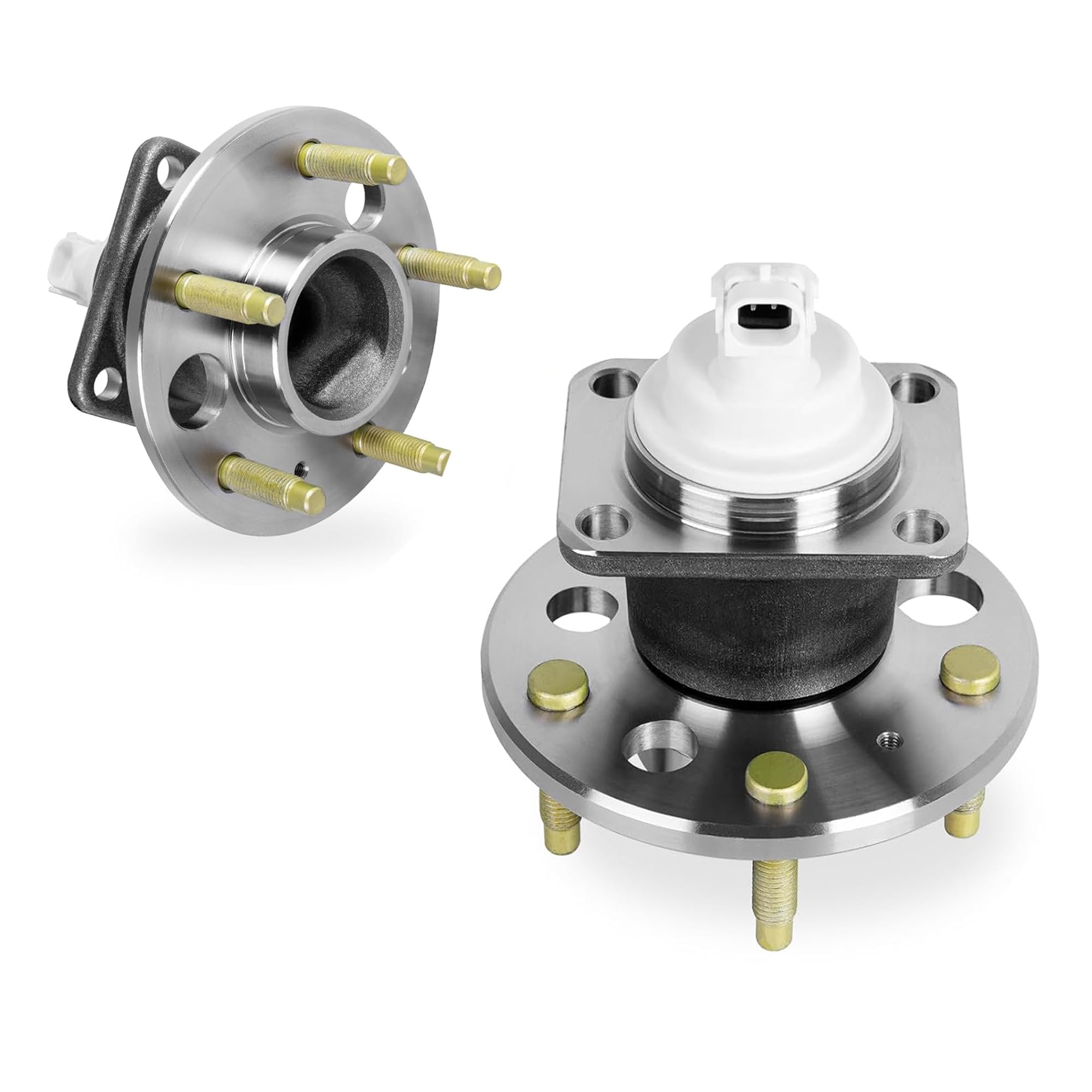Photo 1 of KUIPERAUTO 512150 Pair Rear Wheel Hub Bearing Assembly Compatible for 2000-2013 Chevy Impala 1997-2004 Buick Regal 1997-2008 Pontiac Grand Prix 5 Lug w/ABS