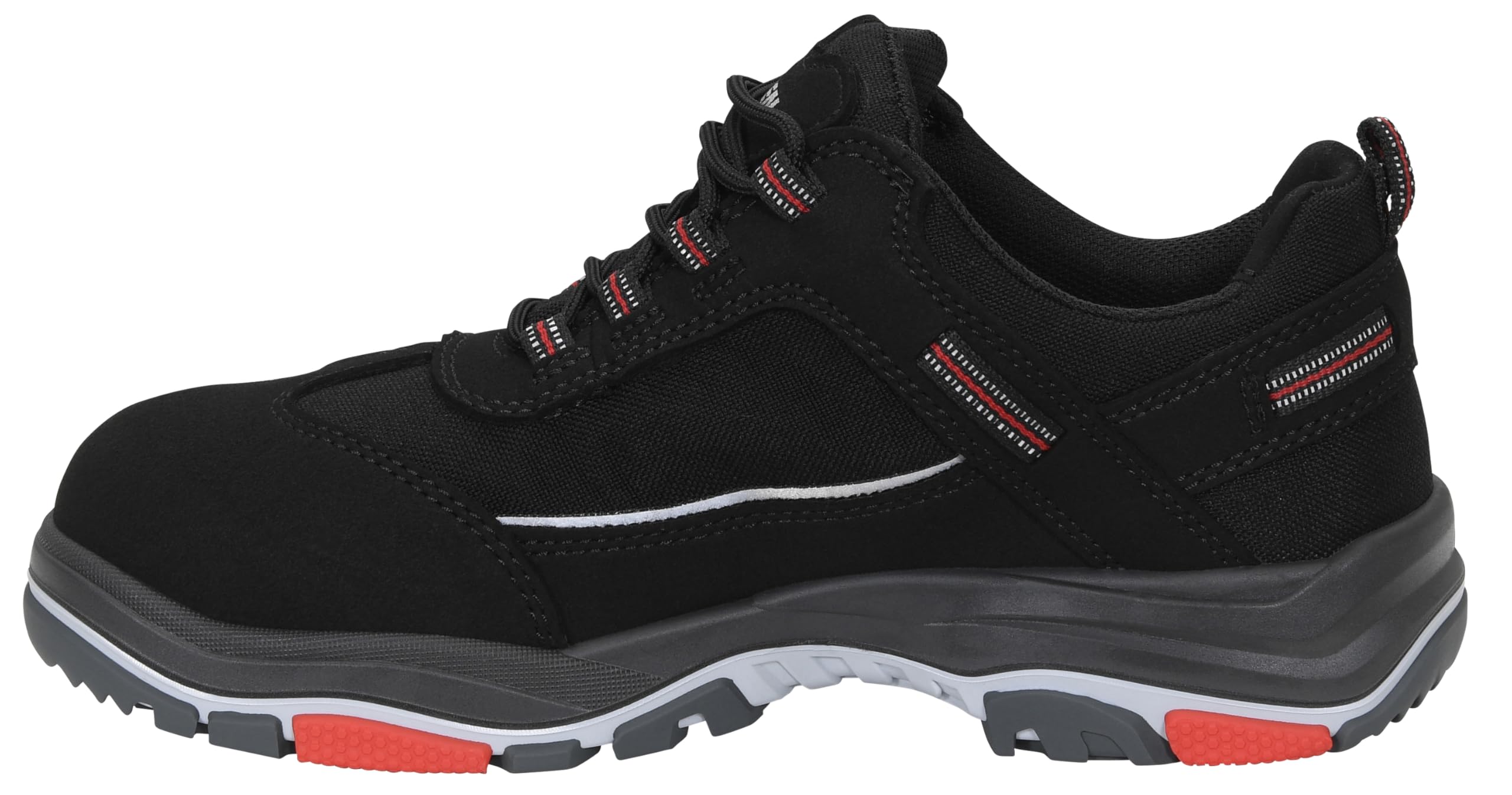 ELTEN Sicherheitsschuhe Matthew TPU Low ESD S3S Typ 1, Damen und Herren, Textil, Stahlkappe, leicht, sportlich 48, Schwarz