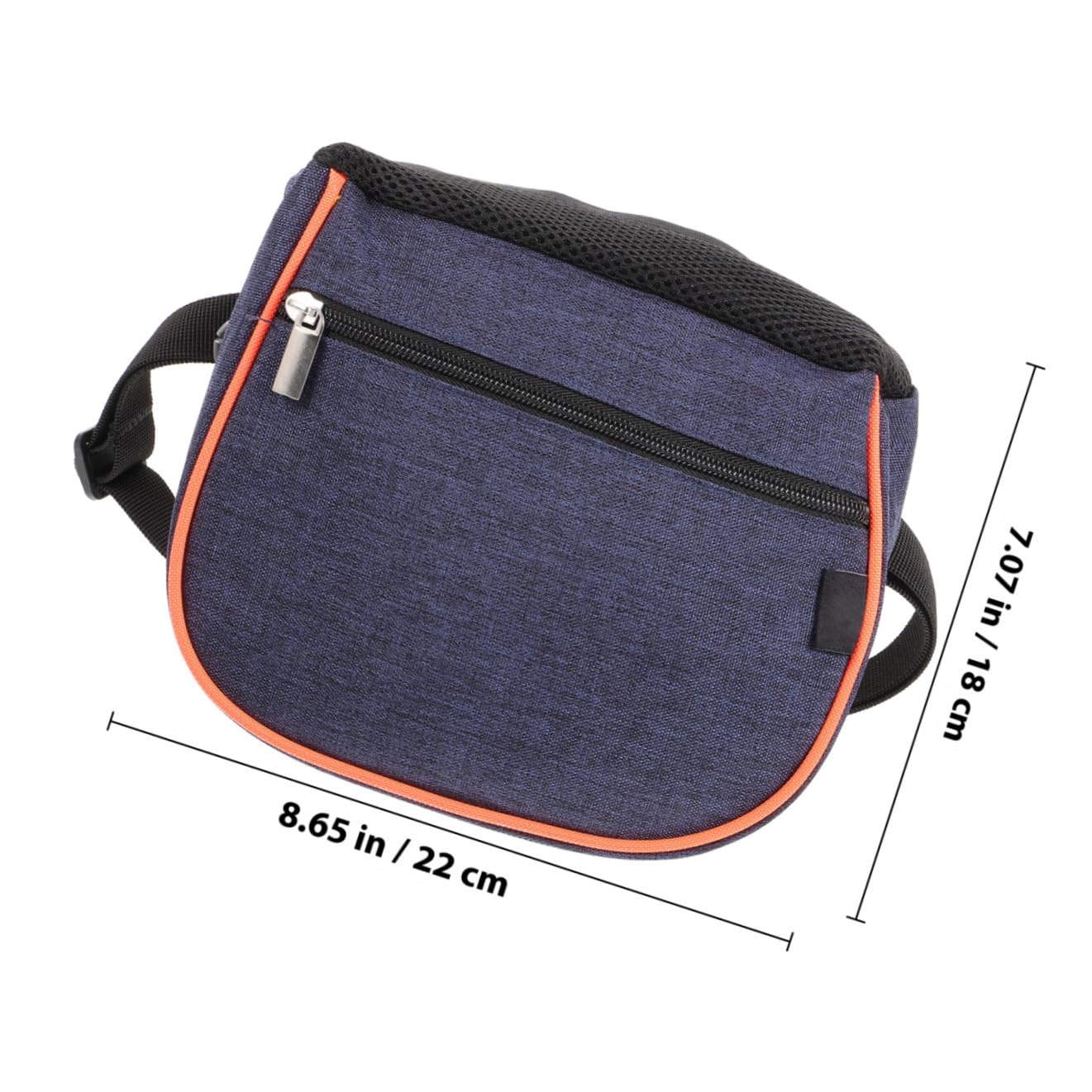 TOYANDONA 1pezzi Borsa Snack per Cane Addestramento Cerniera Grande capacità per Dolcetti Snack per Animali Domestici Borsa per Cuccioli e Gatti