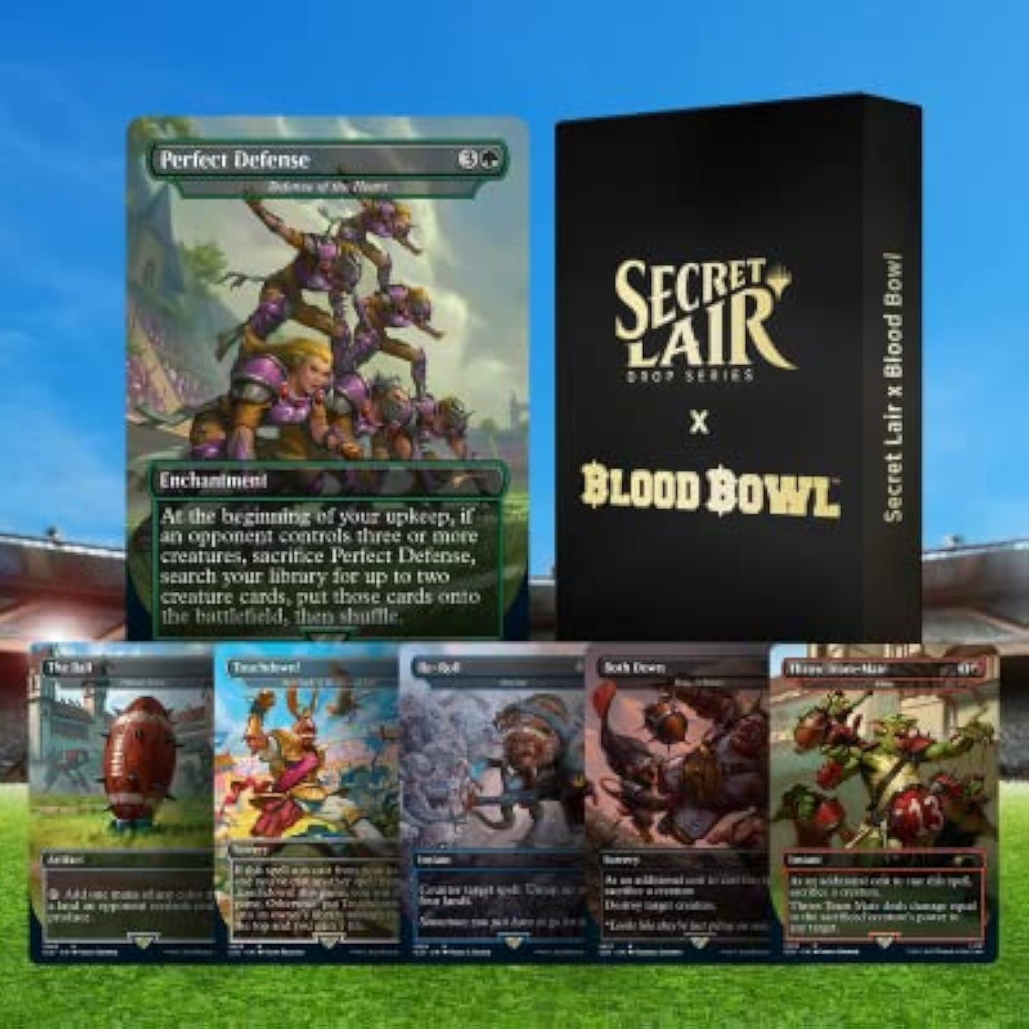 Amazon.com: Magic: The Gathering Secret Lair x Blood Bowl (Foil