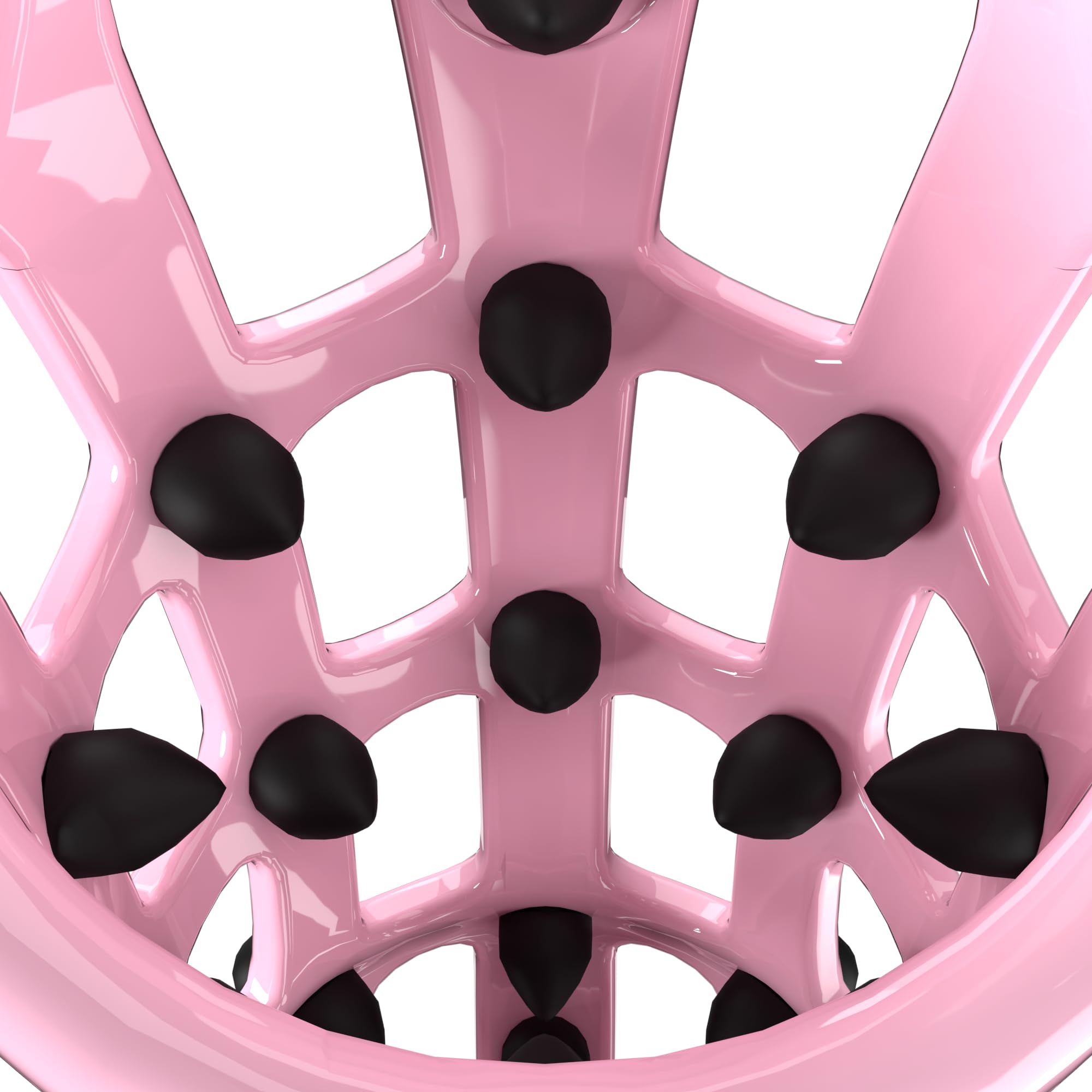 Keuschheitsgürtel Nylon Harz 5 Größen Peniskäfig Mit 2 Stile Abnehmbaren CBT-Spikes PenisKäfig SM Penis Ring Set Keuschheitskäfig Mann Bondage Extrem Keuschheit Sexspielzeug (Bogen:L)