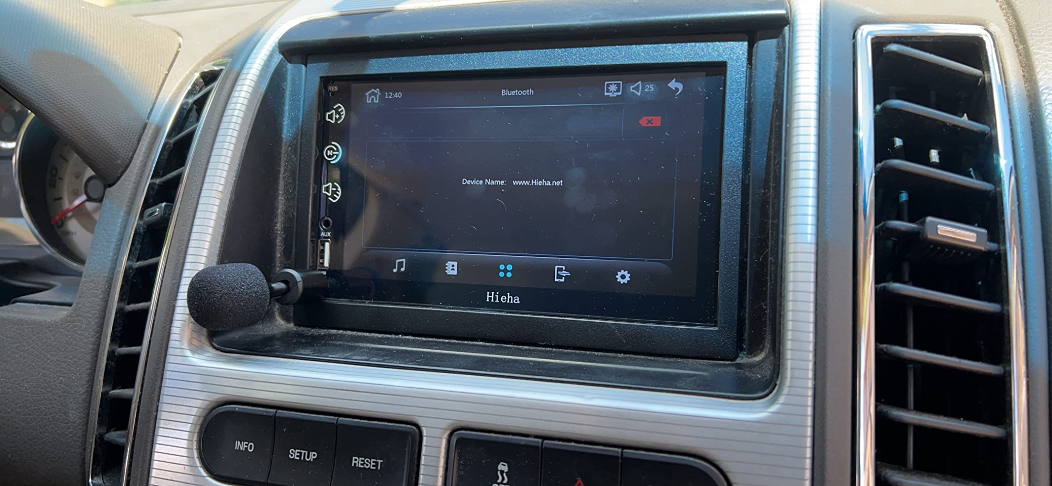 25/mo Finance Double Din Car Stereo Radio Voice Control Apple Carplay & Android Auto,7 Inch