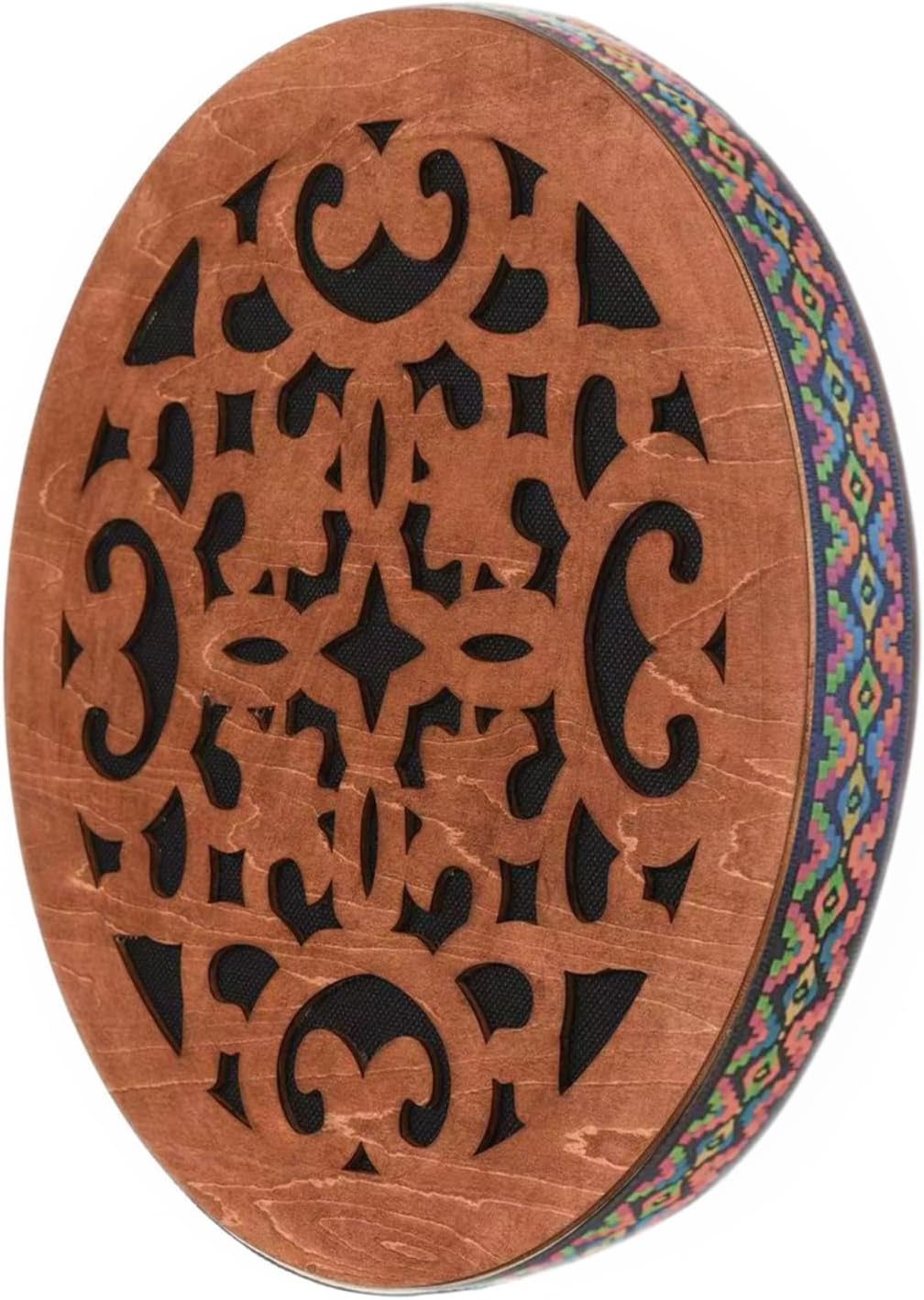12 INCH Ocean Drum,Water Stream Drum,Rain Disk "Water-Fall",Sound Healing,Onomatopoeic Wooden Drum For Performance Accompaniment