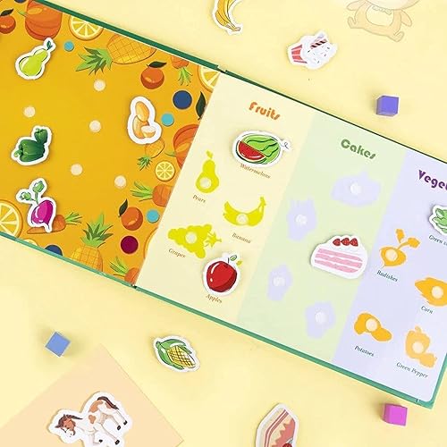 Miniatura 6 de PLUSYARD Libro silencioso para niños pequeños libro ocupado Montessori para niños actividades de aprendizaje preescolar juguetes de aprendizaje para