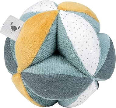 Nattou Rabbit Blanket, Supersoft, 75 x 100 cm, Polyester, Lapidou, Turquoise