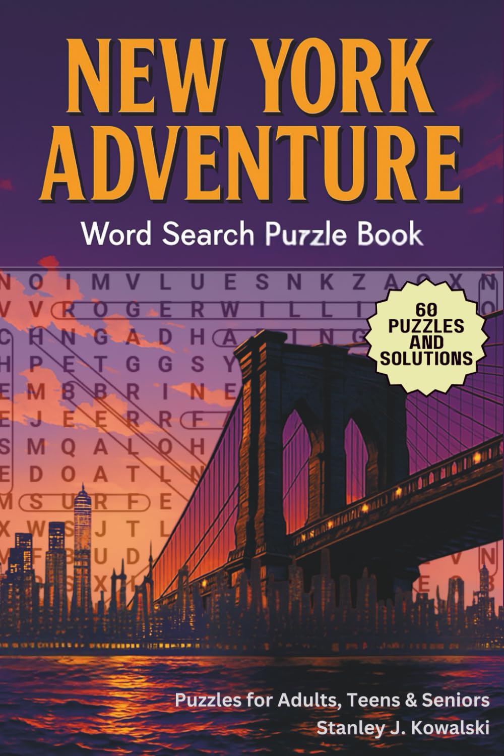 New York Adventure: Word Search Puzzle Bo: Puzzles for Adults, Teens & Seniors