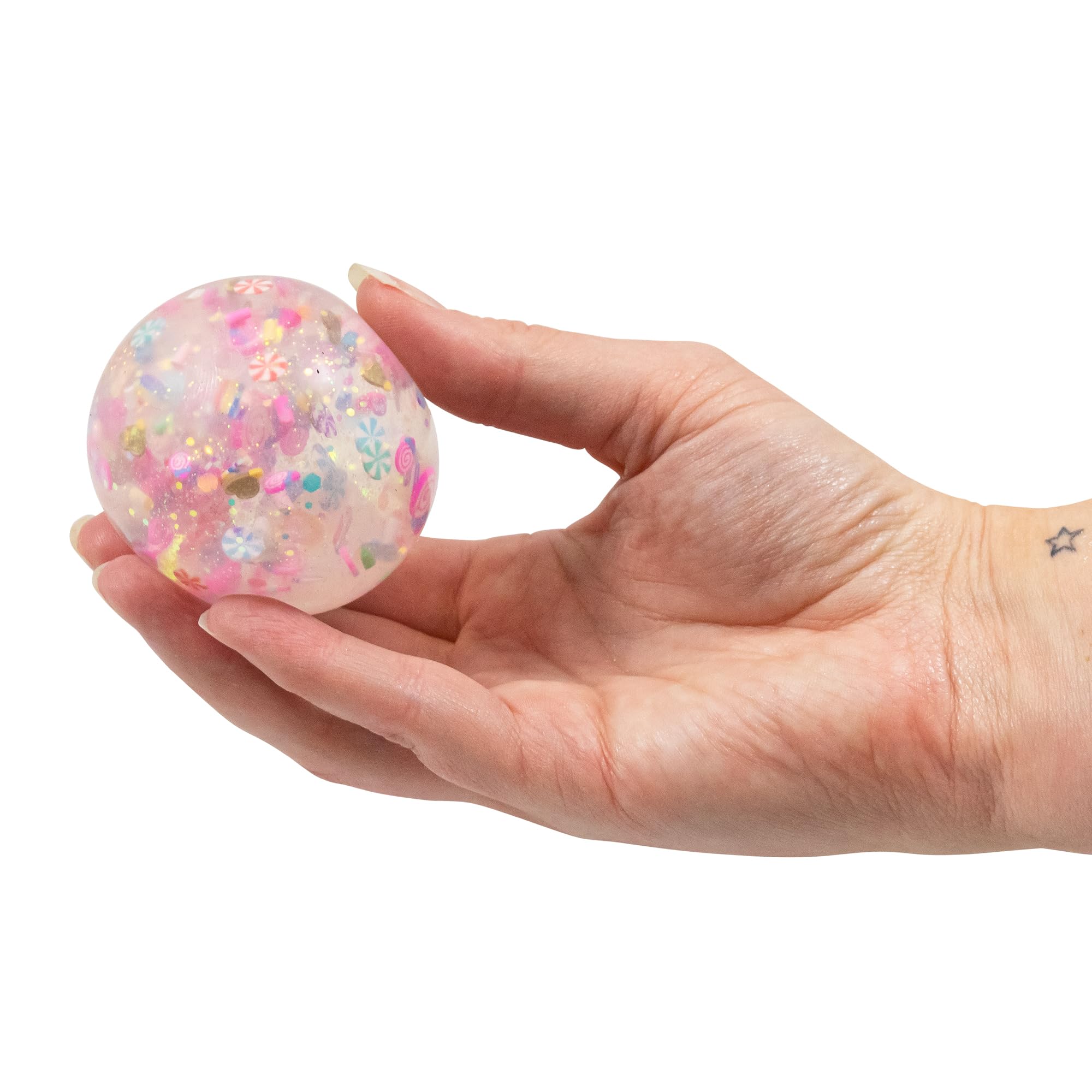 Tobar SCRUNCHEMS PARTY DIDDY STRESS SQUISH BALL zabawka - 3 szt