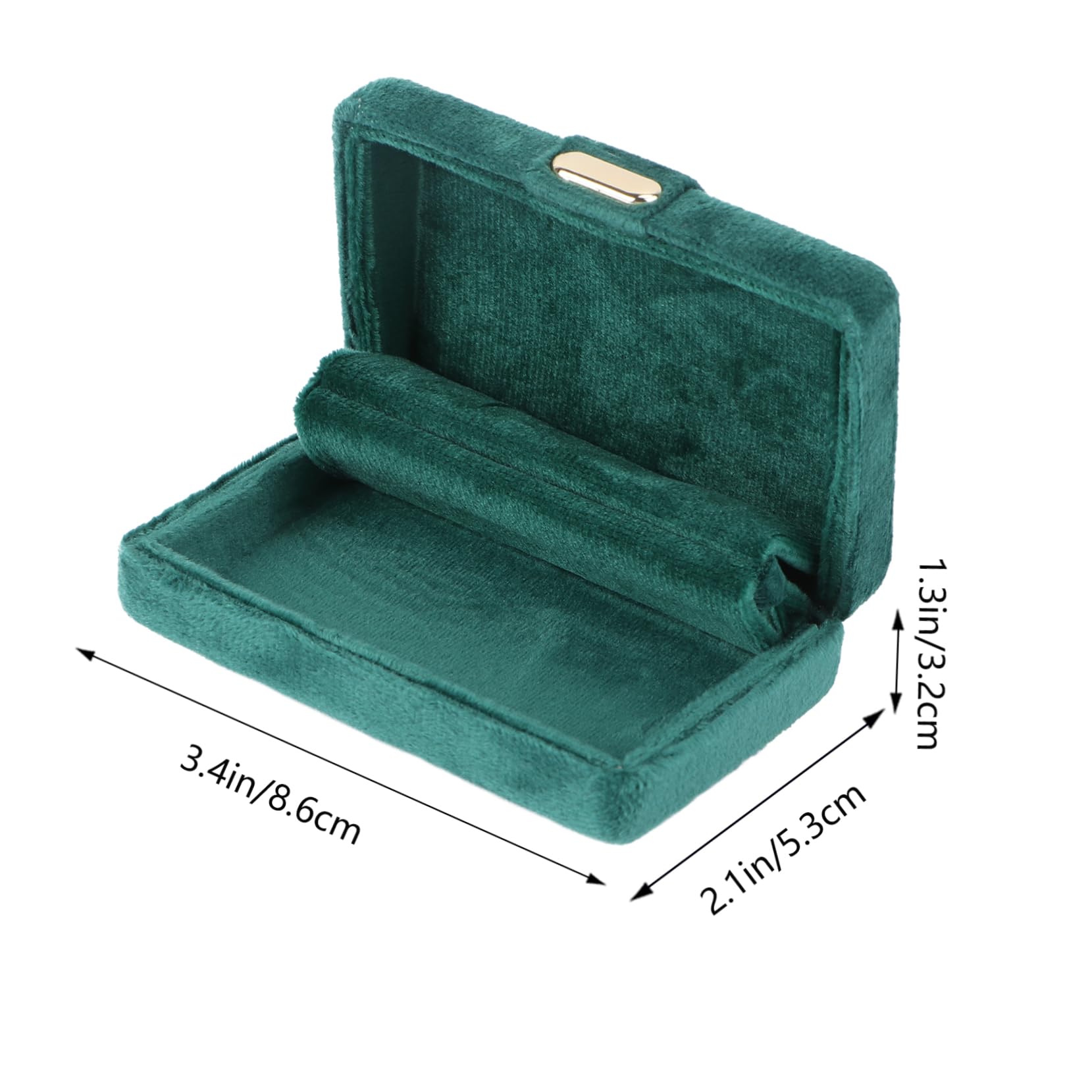 GALPADA 3piezas Collar Organizador De Joyas De Franela Caja Para Anillos y Pendientes Para Propuestas y Diseño Práctico y Elegante