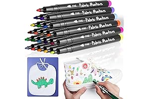 Permanent Fabric Pens for Kids