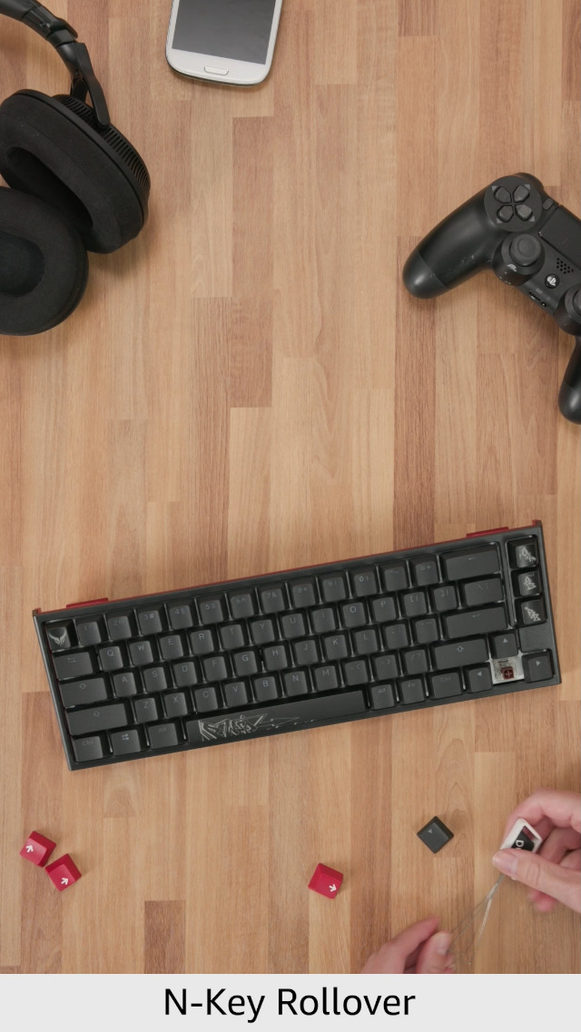 Amazon.com: PowerColor USB-C x Ducky One 2 SF RGB Mechanical