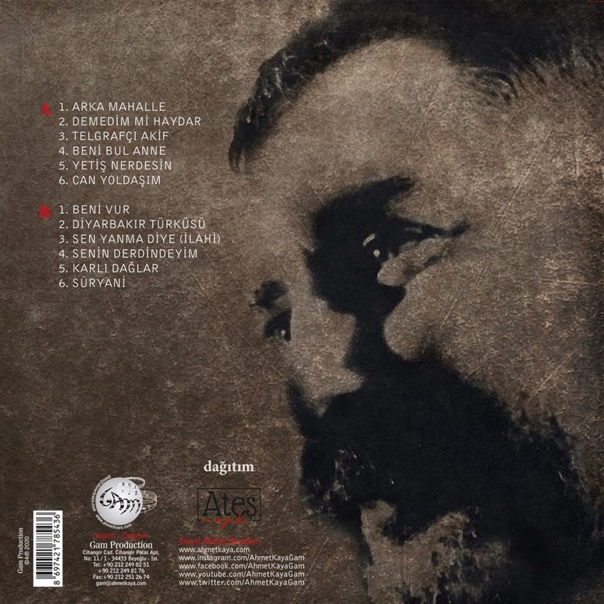 Ahmet Kaya - Beni Bul - Plak Vinyl (Schallplatte) Long Play Record 33''