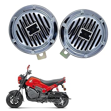 Vagary Waterproof Motorbike Trumpet Bell 12V Iron Electric Vehicle Car/Bike Horn for Honda Navi