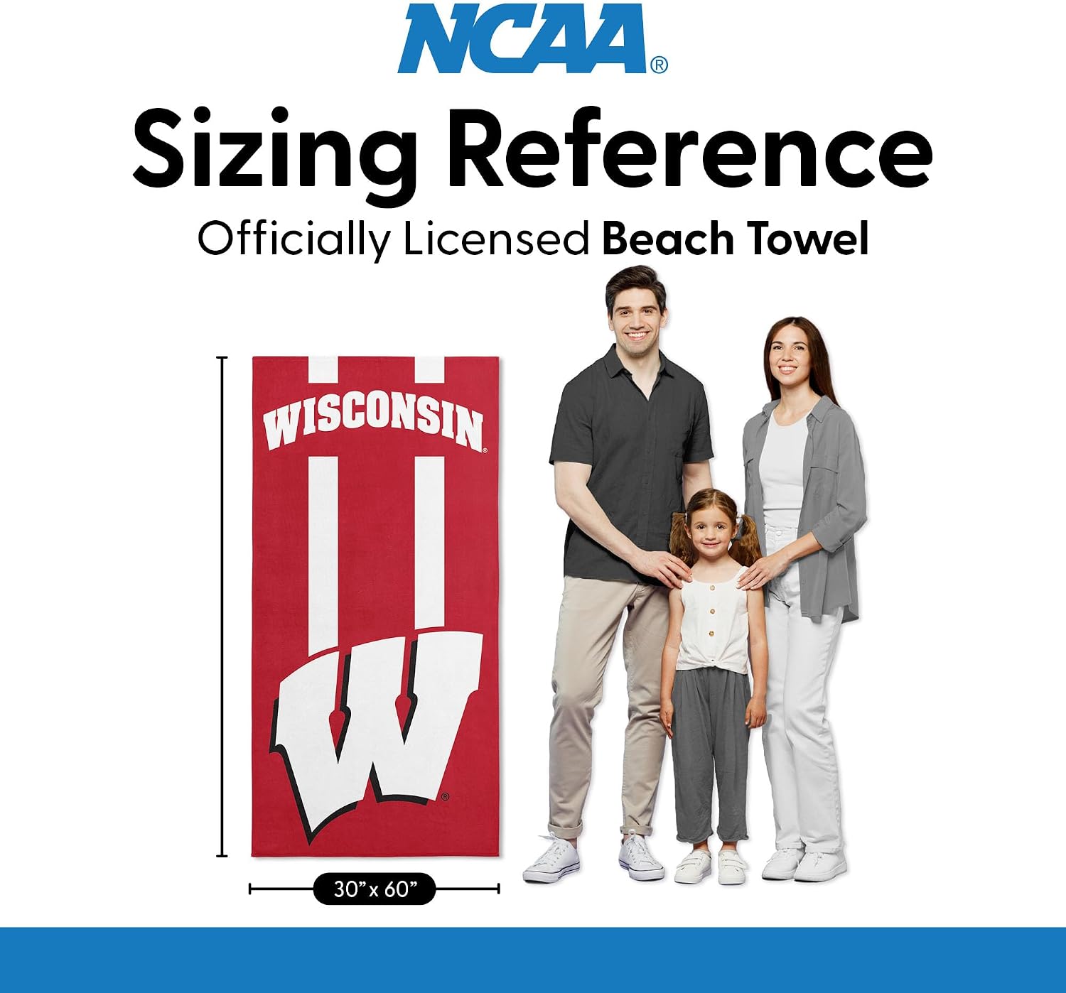 Northwest NCAA Unisex-Adult Beach Towel