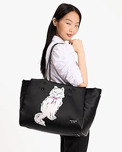 (残りわずか)kate spade new york Whiskers トートバッグ Amazon.com: kate spade new york Whiskers Crystal Embellished