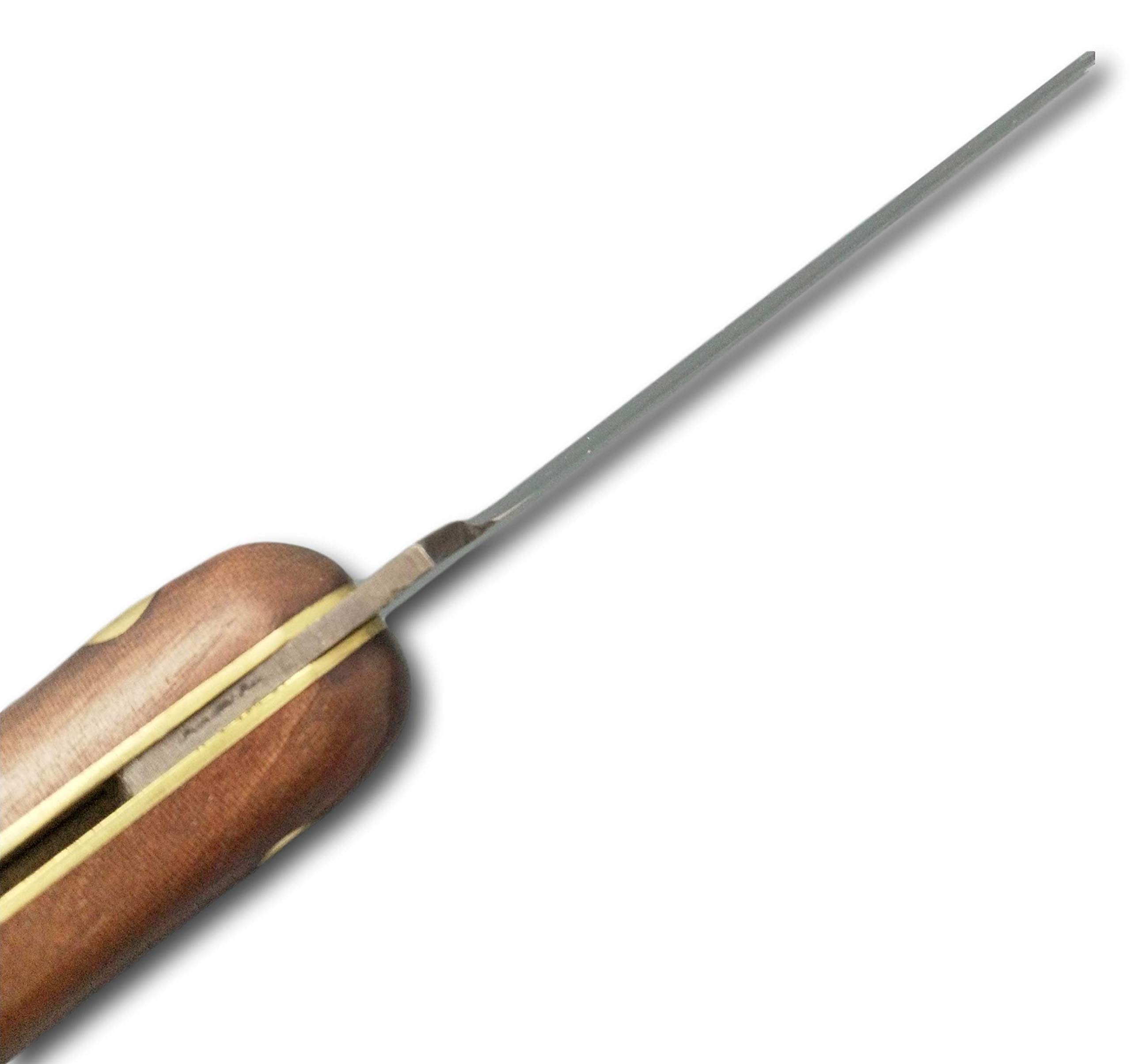 DUE BUOI COLTELLO DA INNESTO 247 L PER MANCINI - LAMA IN ACCIAIO AD ALTO TENORE DI CARBONIO