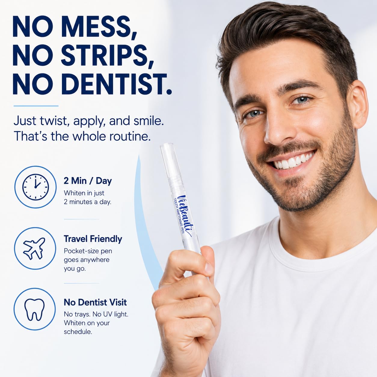 VieBeauti Teeth Whitening Pen - Whiter Teeth Fast -6 VieBeauti Teeth Whitening Pen - Whiter Teeth Fast -6