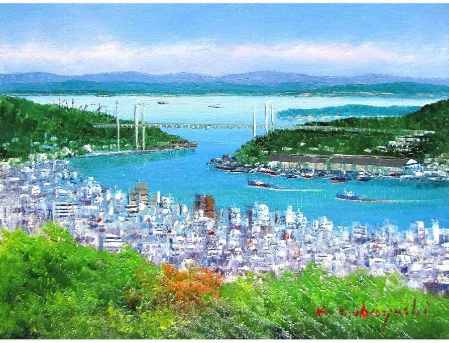 油彩画 ミュンヘン ノイシュヴァンシュタイン城 小林幸三 P12 油彩画