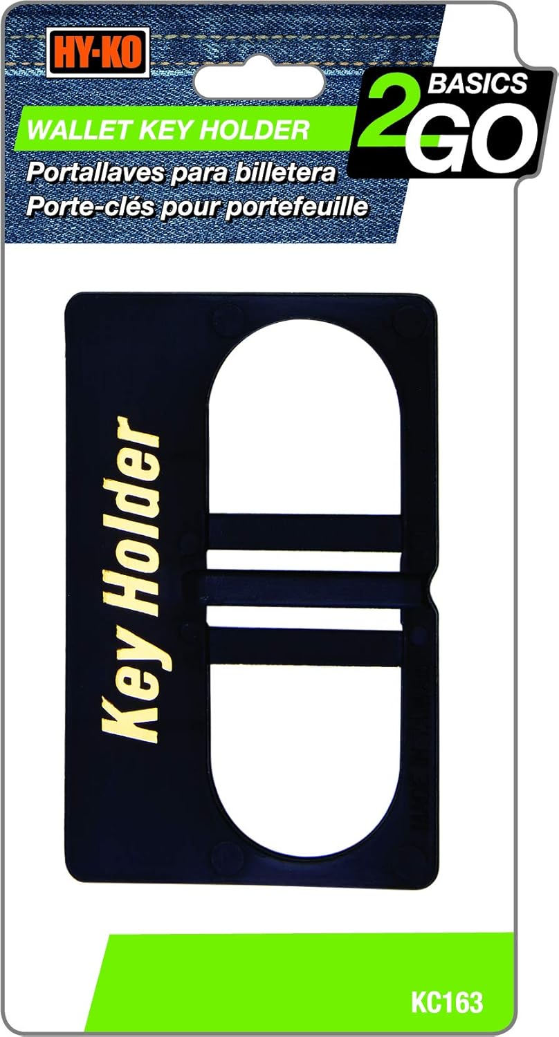 HYKO PROD Office Storage Accessory Black Wallet Key Hider