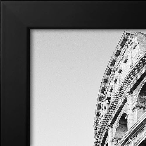 Miniatura 6 de Americanflat Marco de cartel negro de 20x24 pulgadas  Plexiglás pulido. Hardware colgante incluido!