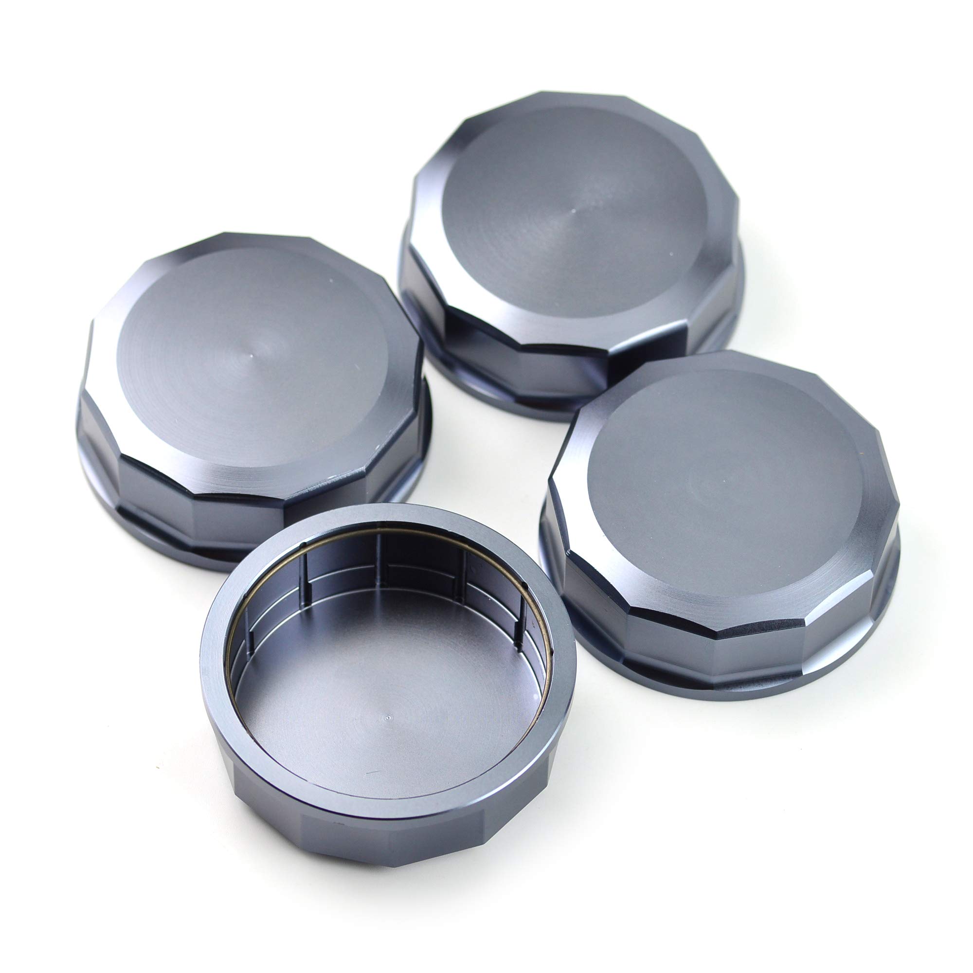 Rhinotuning 4 x 81,3 mm metalowe nakładki na piasty kół