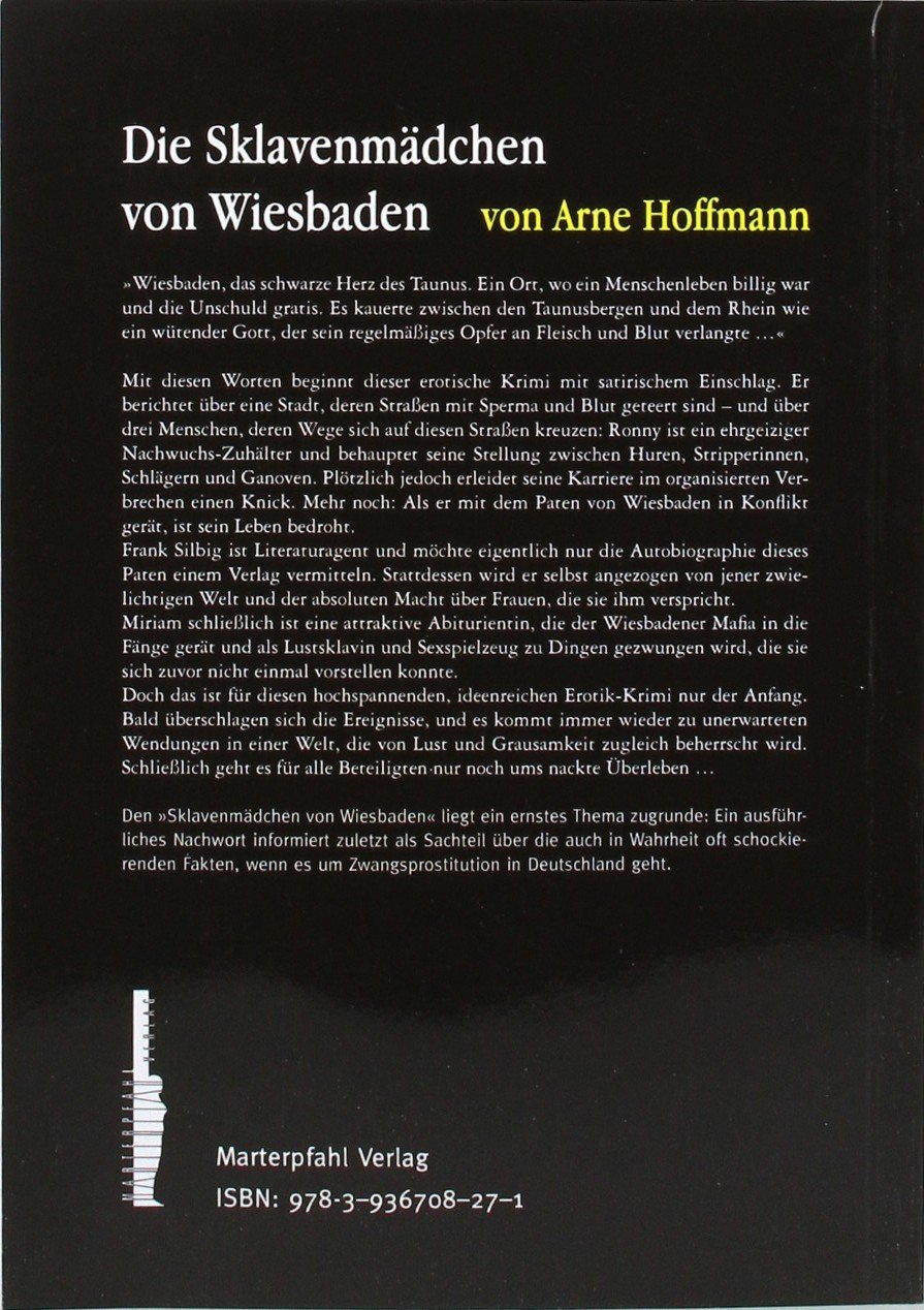 Die Sklavenmädchen von Wiesbaden: Der erotische Krimi