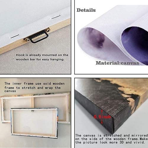 Miniatura 112 de Arte de pared de naturaleza con plantas verdes, decoración de pared de hojas botánicas tropicales, impresiones en lienzo para dormitorio, Hoja