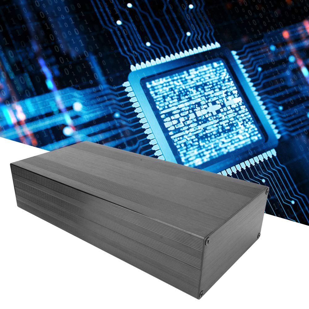 Obudowa Aluminiowa Aluminiowa Obudowa Typu Split Aluminiowa Obudowa Chłodząca Obudowa Skrzynka Elektroniczna do Wzmacniacza GPS | Obwód Akcesoriów do Projektu Instrumentu