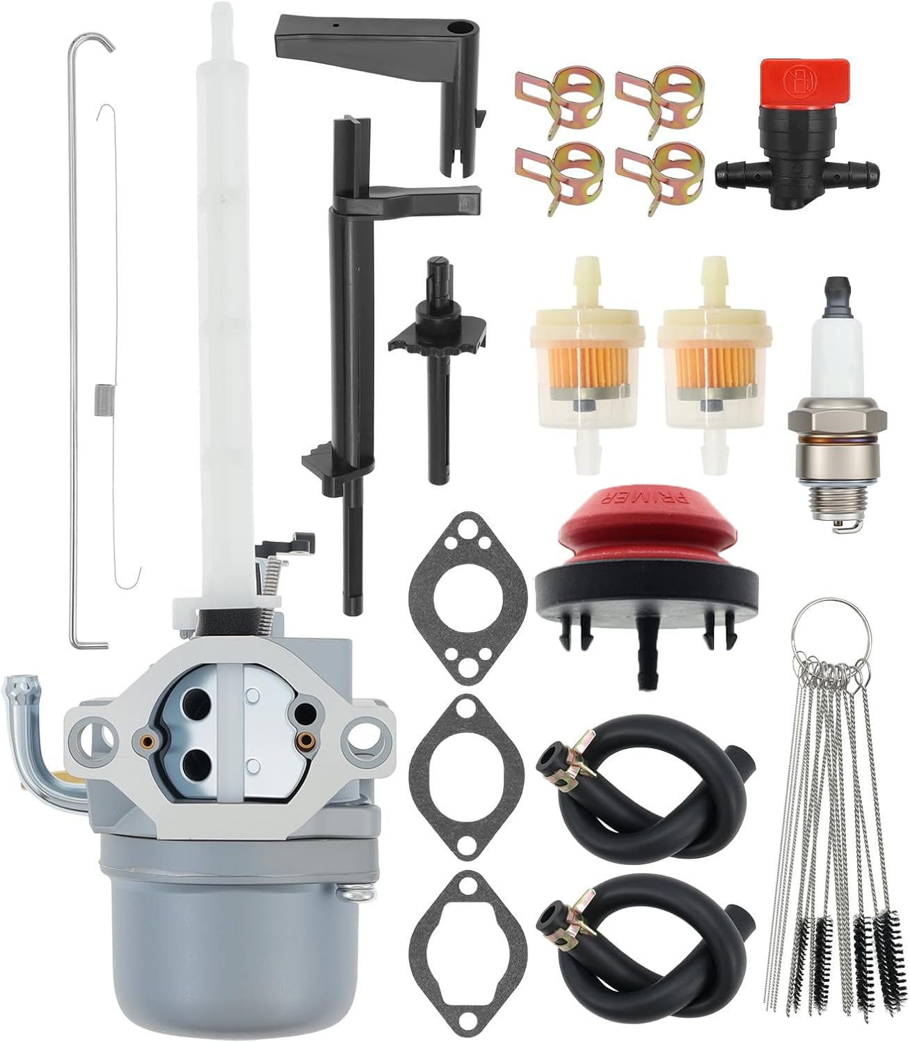 796122 Carburetor Fit for Brigs 794593 696737 793161 Engine Carb for Ariens MTD Cub Cadet Snowblower Thrower 20A113 20A114 20M107 20M114