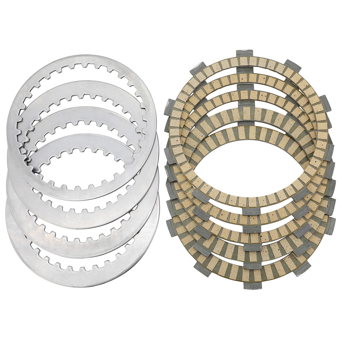Amazon.com: Motaux Clutch Friction Steel Plates Kit for Kawasaki