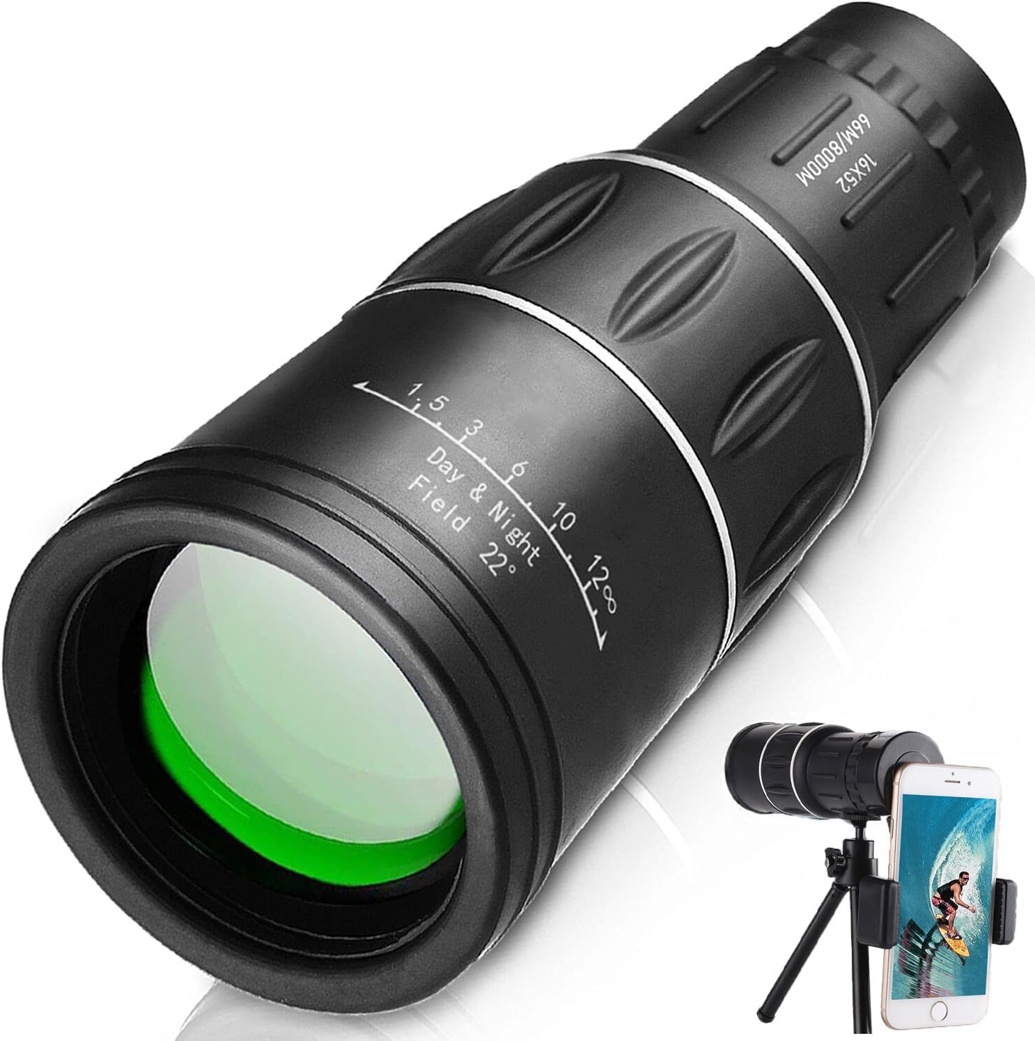 Toten 10x26 Prisma A Tetto BAK-4 – Binocolo Compatto Per Sport, Teatro, Concerti E Gare - 3