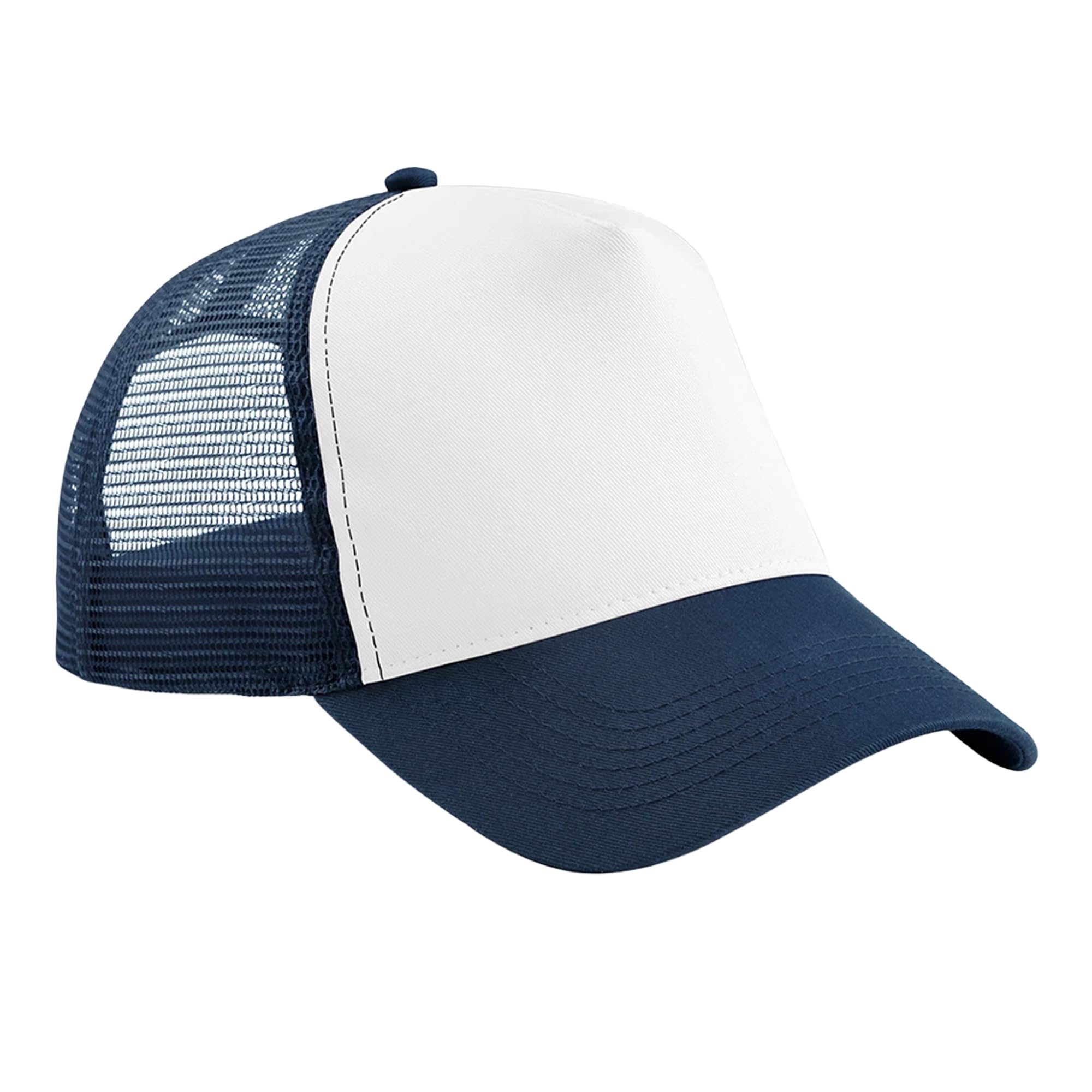 Beechfield® B640B Junior Snapback Trucker - French Navy/White