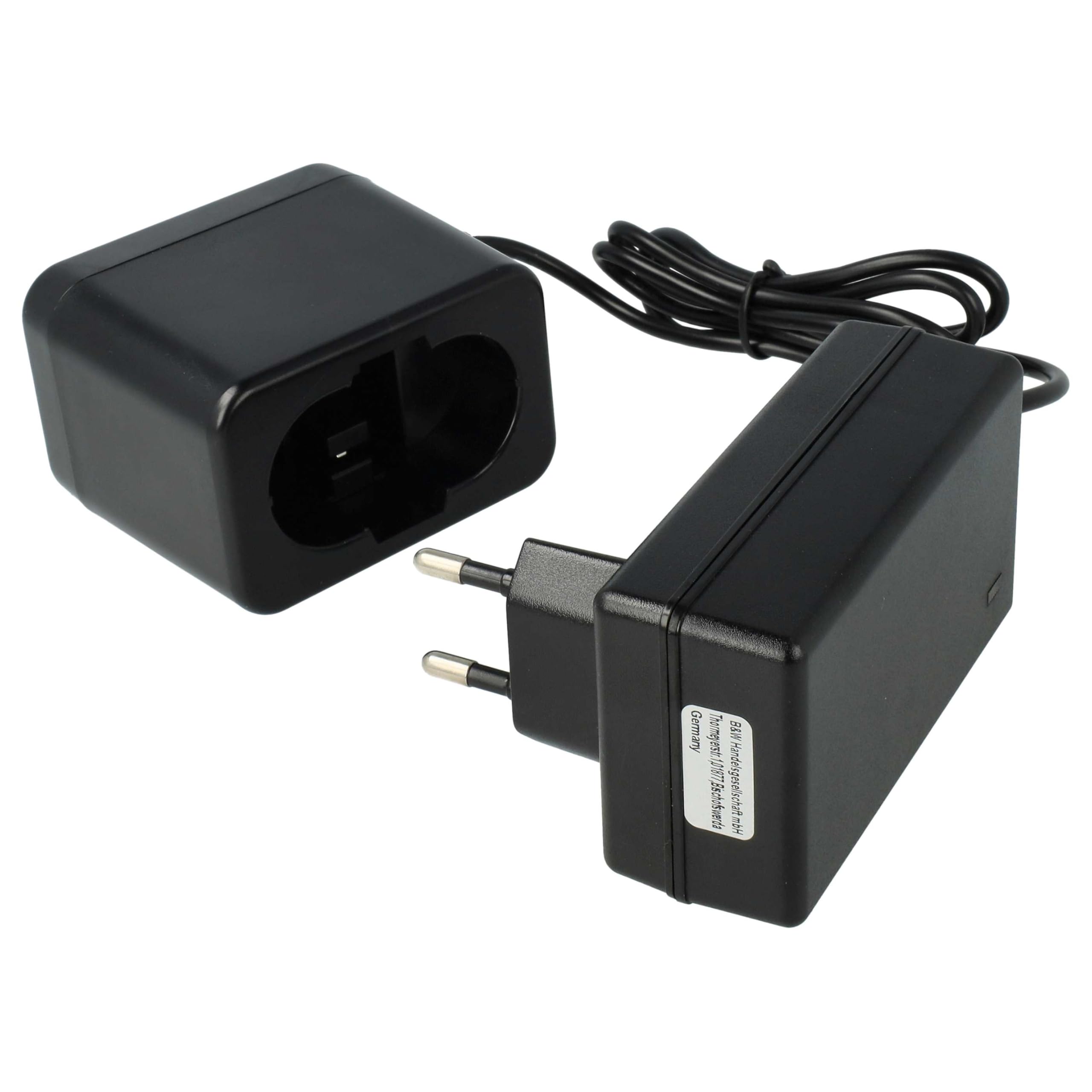 vhbw caricabatterie compatibile con Bosch GSR 12-2, GSR 12 VE-2, GSR 12-1, GSB 9.6VES-2, GSR 12V, GSB 96 P-2, GSR 12VE batterie di attrezzi, 1,2V