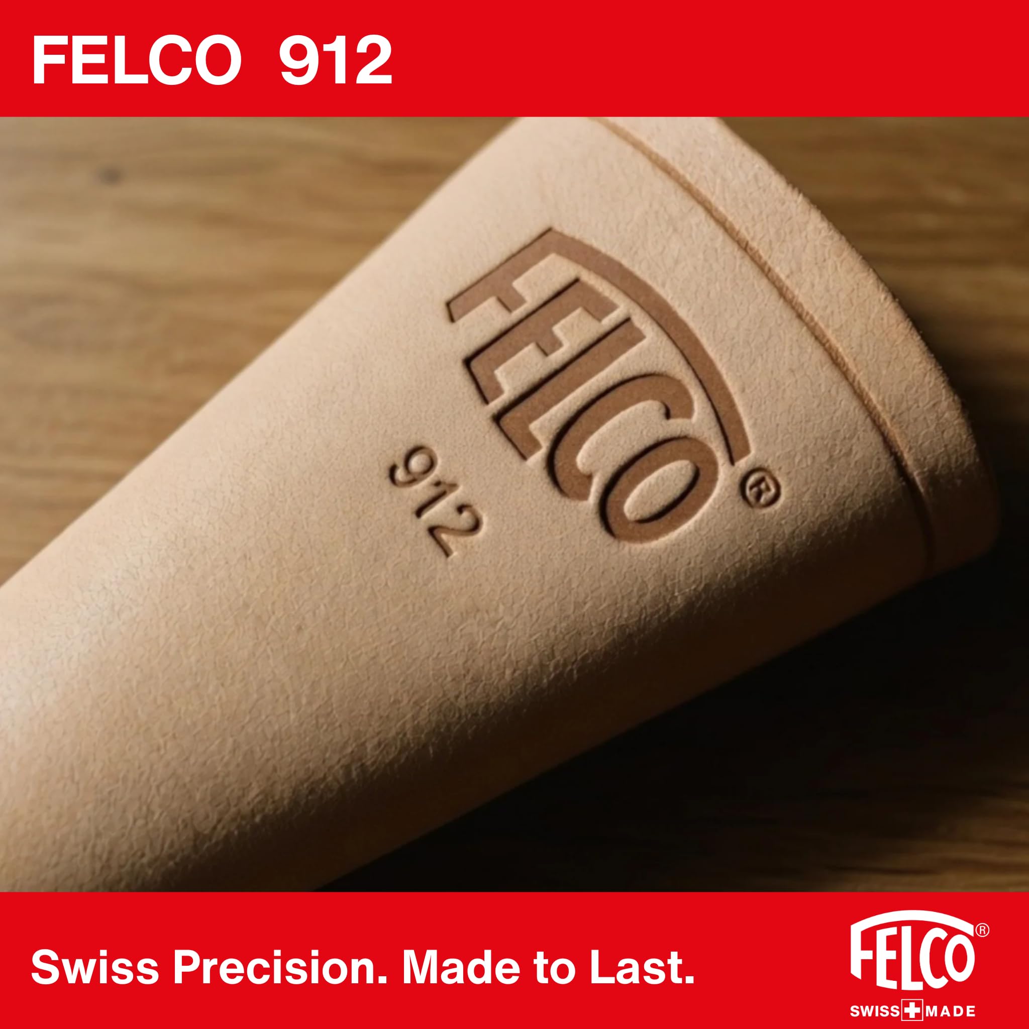 FELCO 2 Forbici da Potatura Professionali Bypass 25 mm per Mano Destra con Fodero Rinforzato FELCO 912 per Uso Intensivo