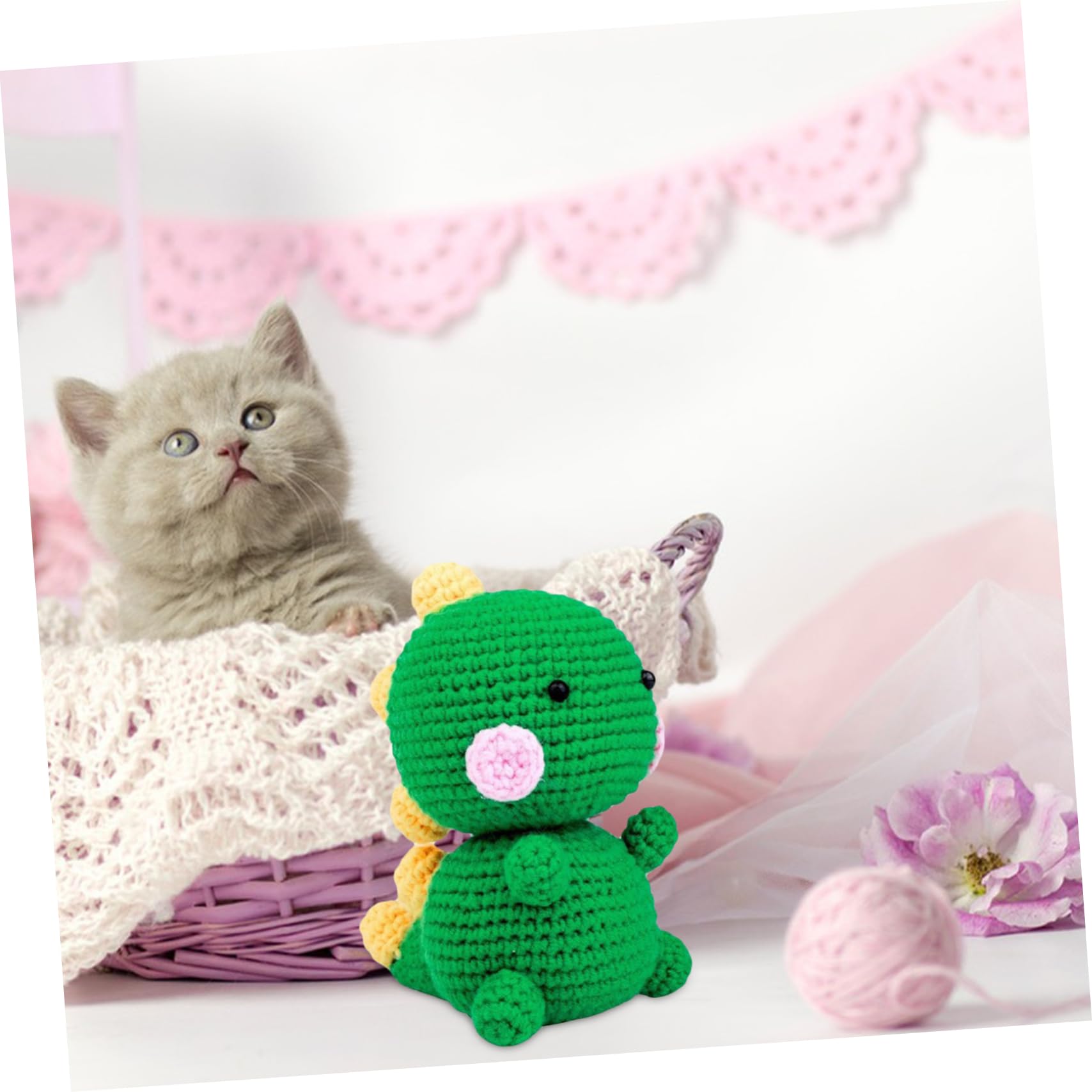 DIYEAH 3 Juegos Kit De Ganchillo Para Principiantes Kit De Crochet De Tulipán Agujas De Crochet Ergonómicas Kit De Arte Equipo Kits De Crochet Accesorios El Plastico