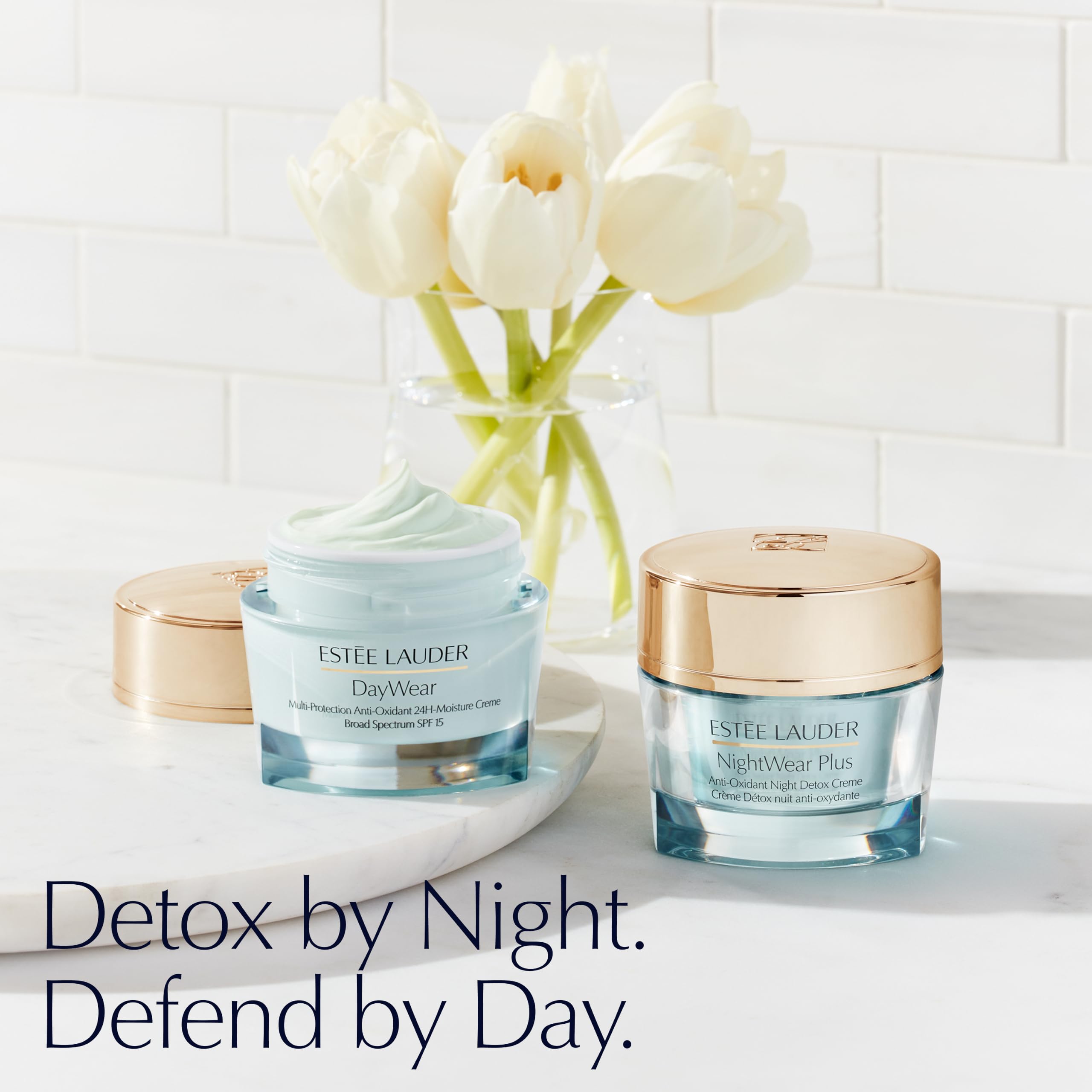 Estée Lauder NightWear Plus Anti-Oxidant Night Detox Creme | Anti-Aging-Nachtcreme | Verfeinert, beruhigt & spendet intensiv Feuchtigkeit | Beugt vorzeitiger Hautalterung vor, 50ml