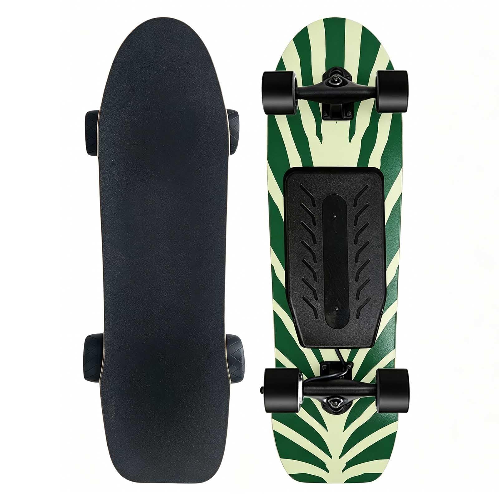 aallwwsso Electric Skateboard With Remote, Electric Longboard Skateboard Adult, 24/45 Km/H Top Speed, 24/26 Km Range, 150 Kg Load, Ip54 Waterproof Skateboard Adult For Teens Beginners dualdrive-A